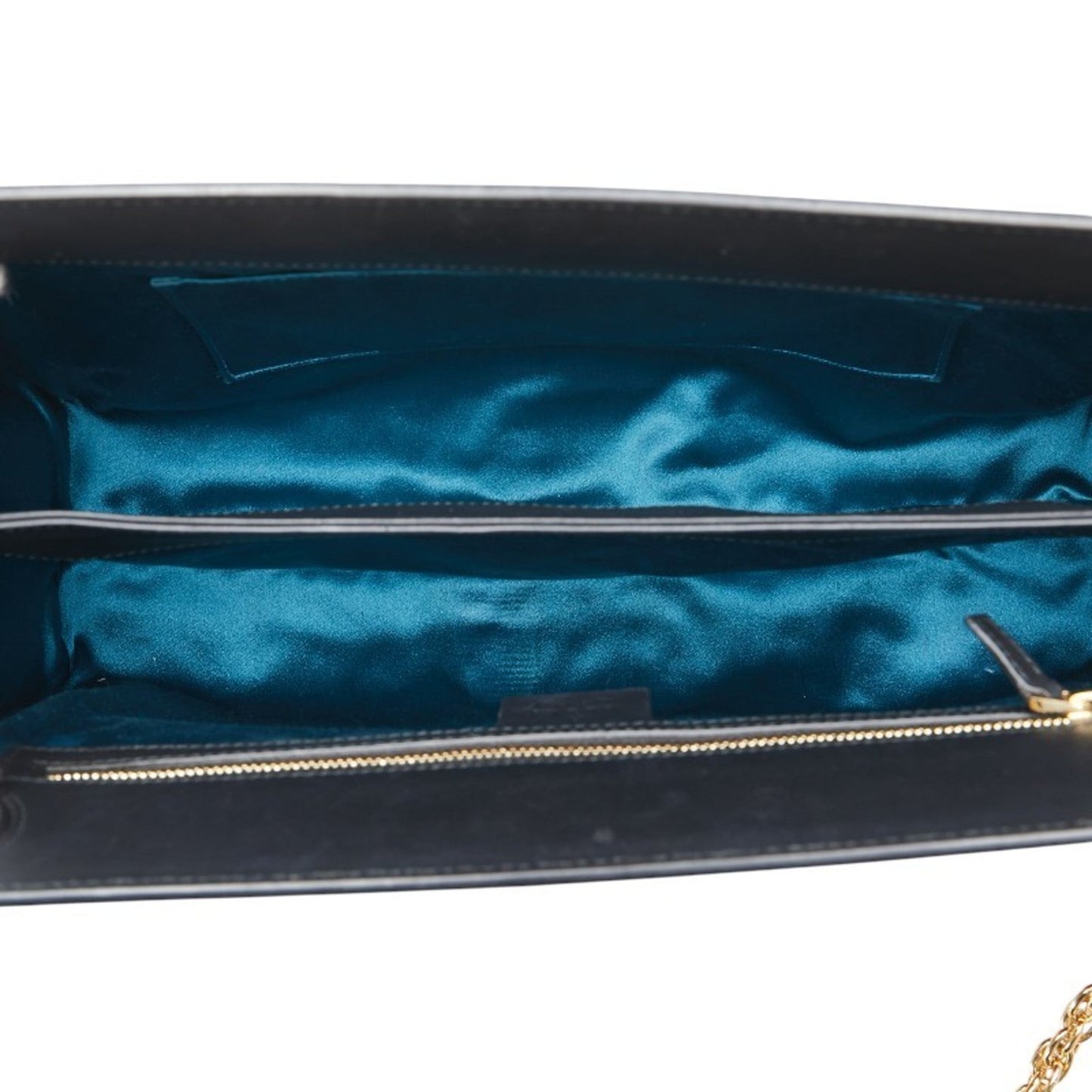 Gucci Black Navy Red Color Leather Suede Shoulder Bag