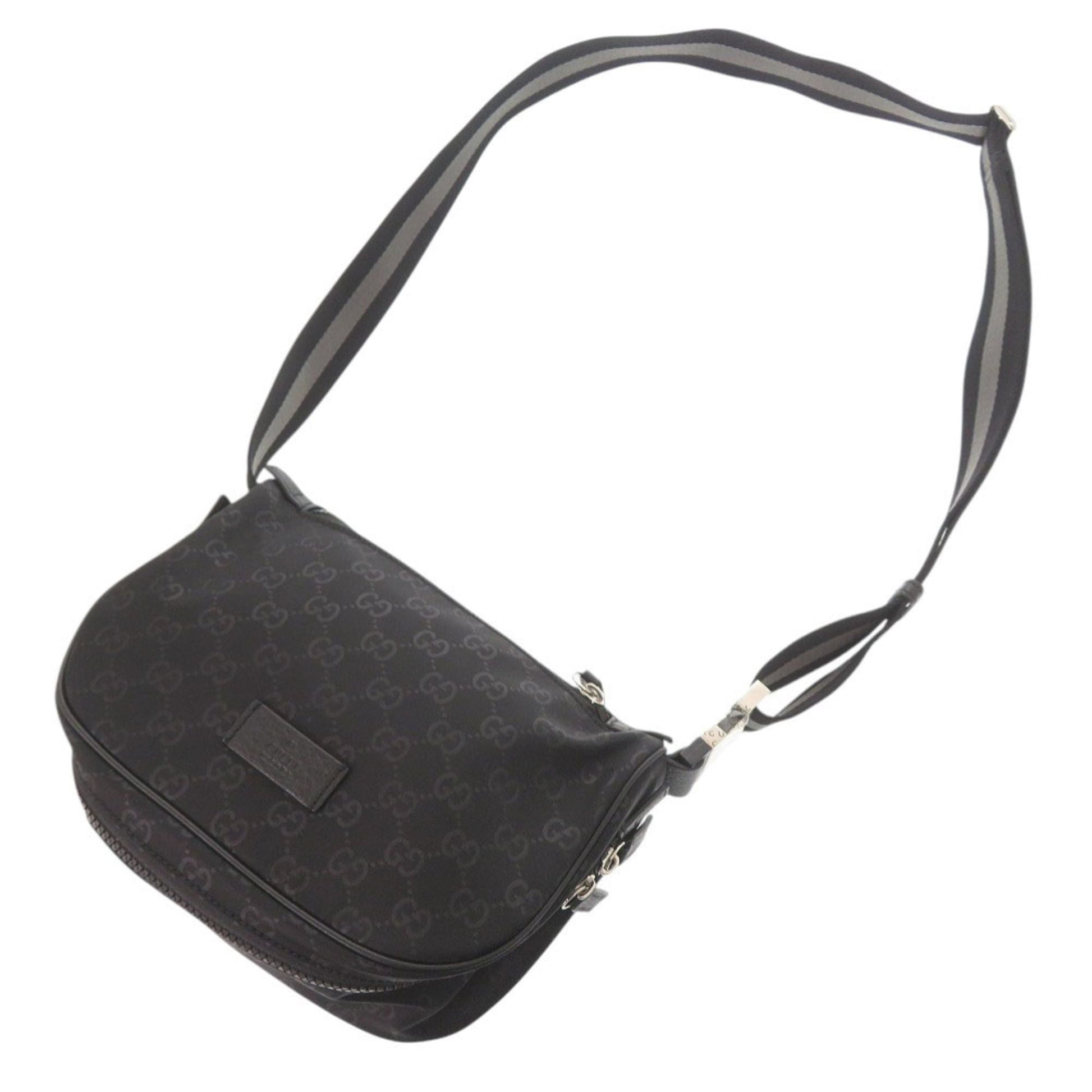 Gucci Black Nylon Shoulder Bag