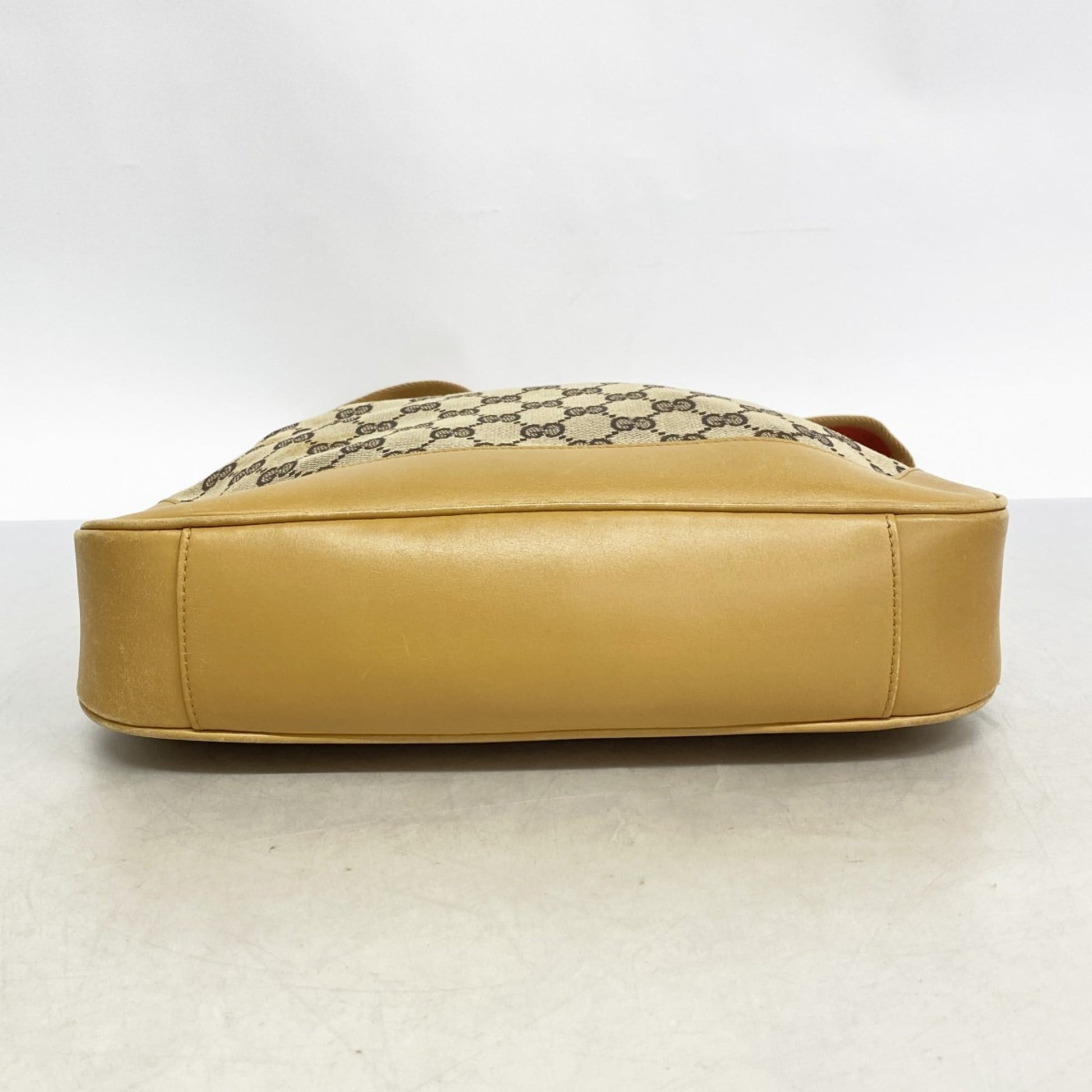 Gucci Brown Canvas Handbag