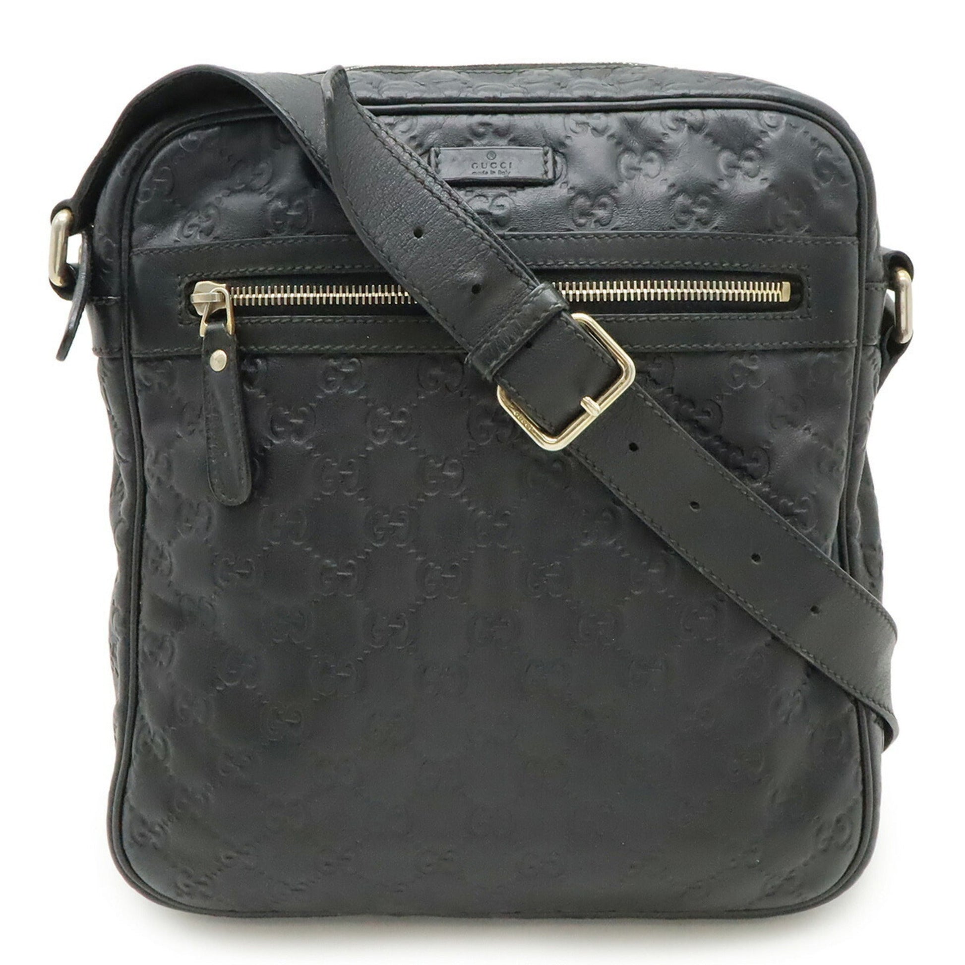 Gucci Black Leather Shoulder Bag