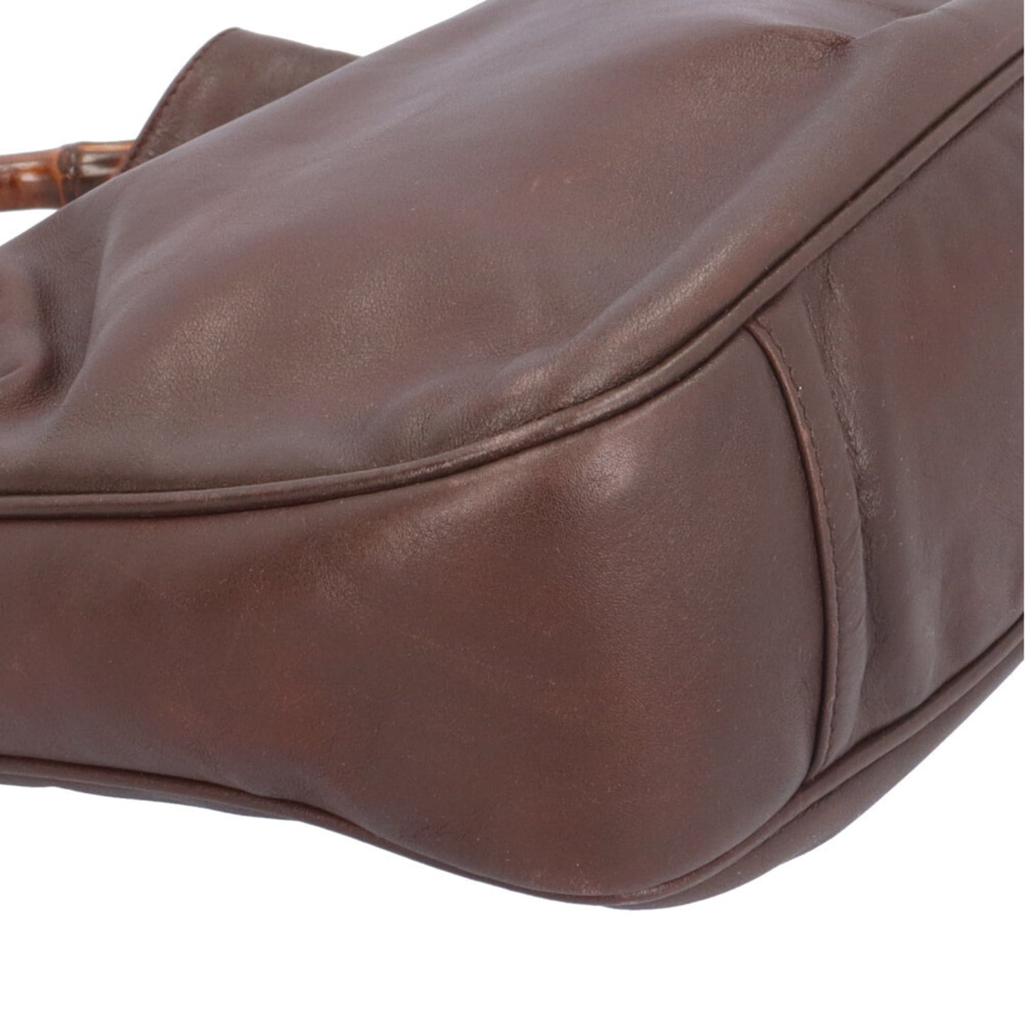 Gucci Brown Leather Shoulder Bag