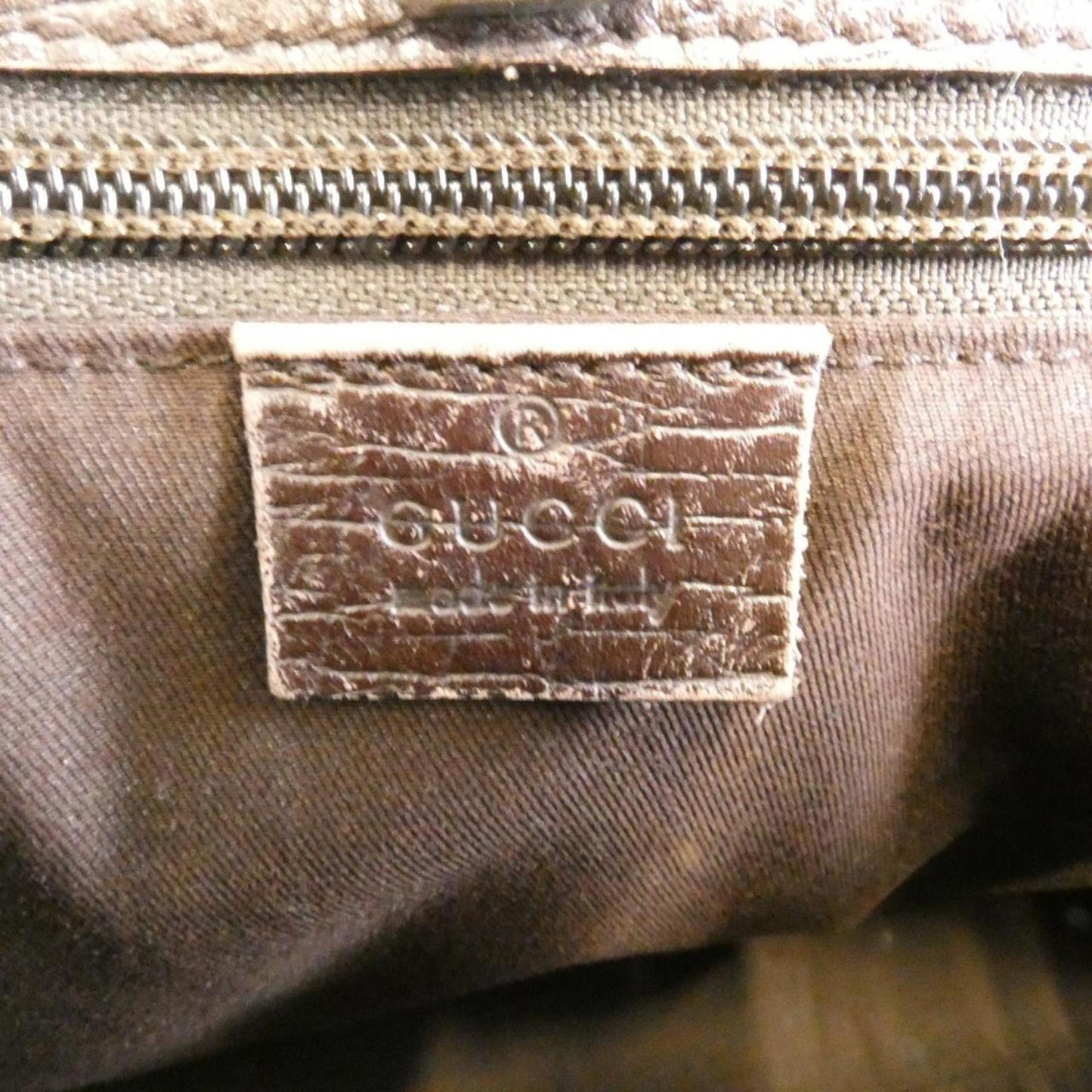 Gucci Beige Brown Gg Plus Handbag Tote Bag