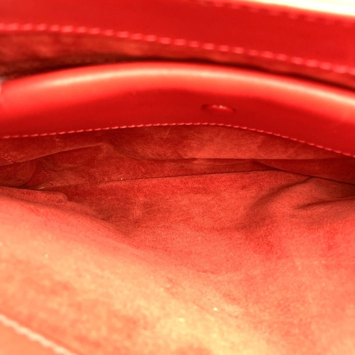 Gucci Red Color Leather Handbag