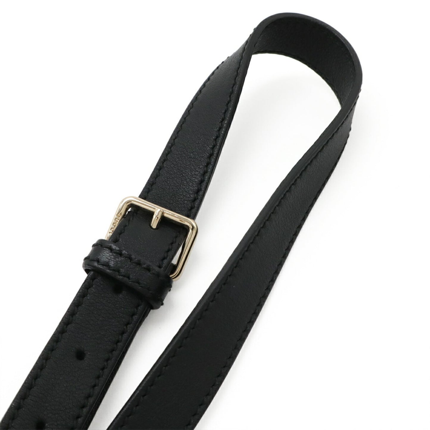 Gucci Black Leather Shoulder Bag