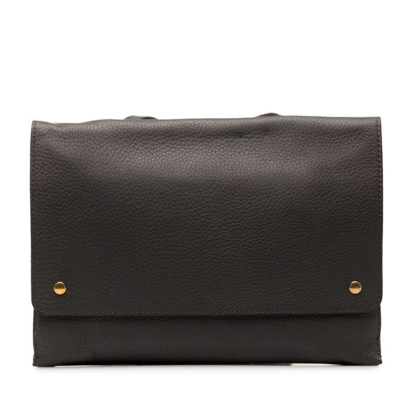 Burberry Shoulder Bag Leather Black Shoulder Bag 35
