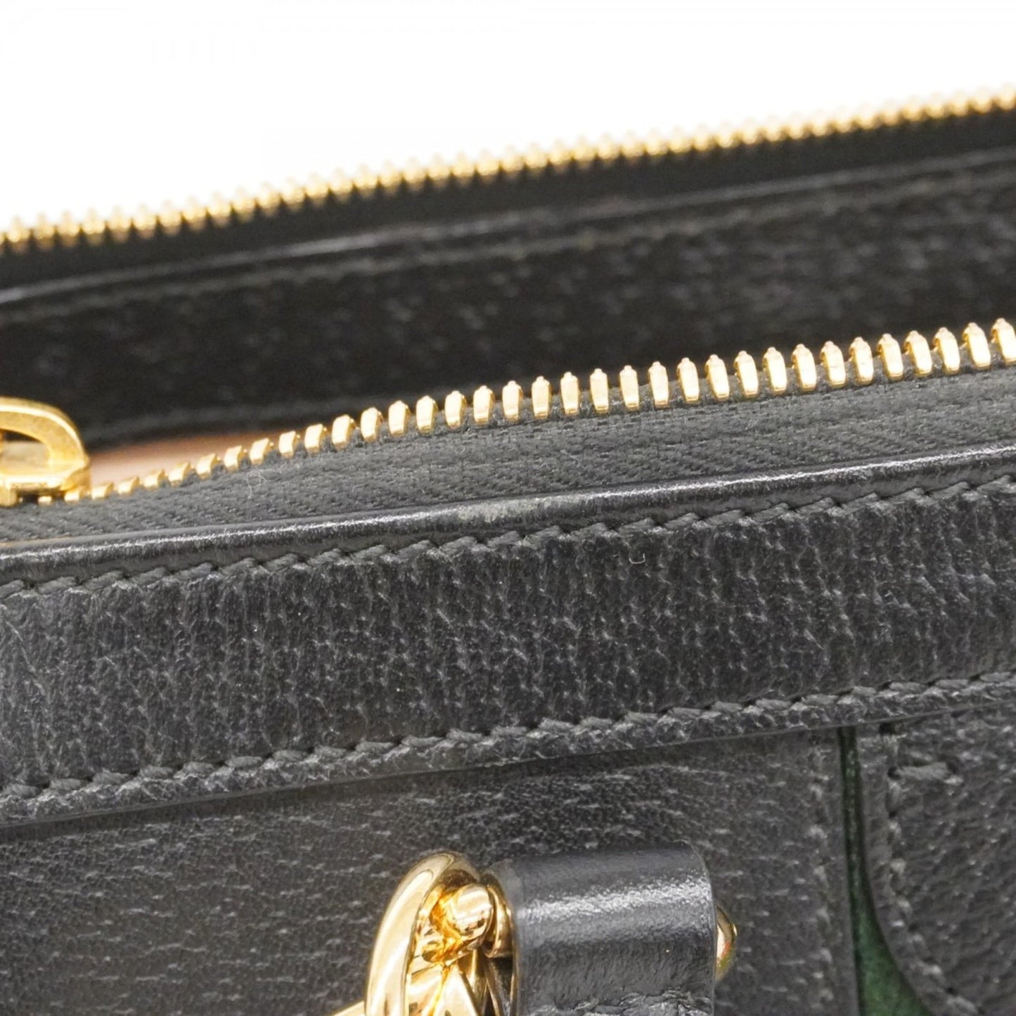 Gucci Black Leather Handbag