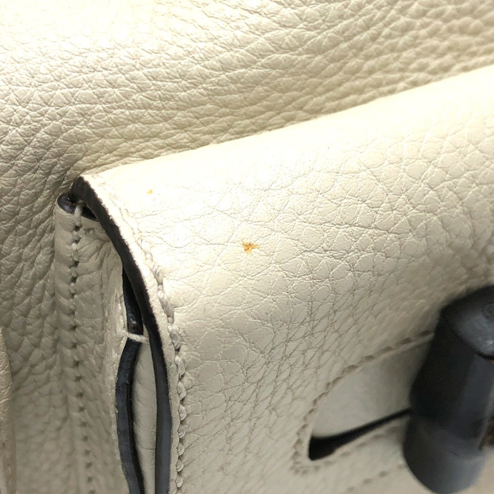 Gucci White Leather Backpack