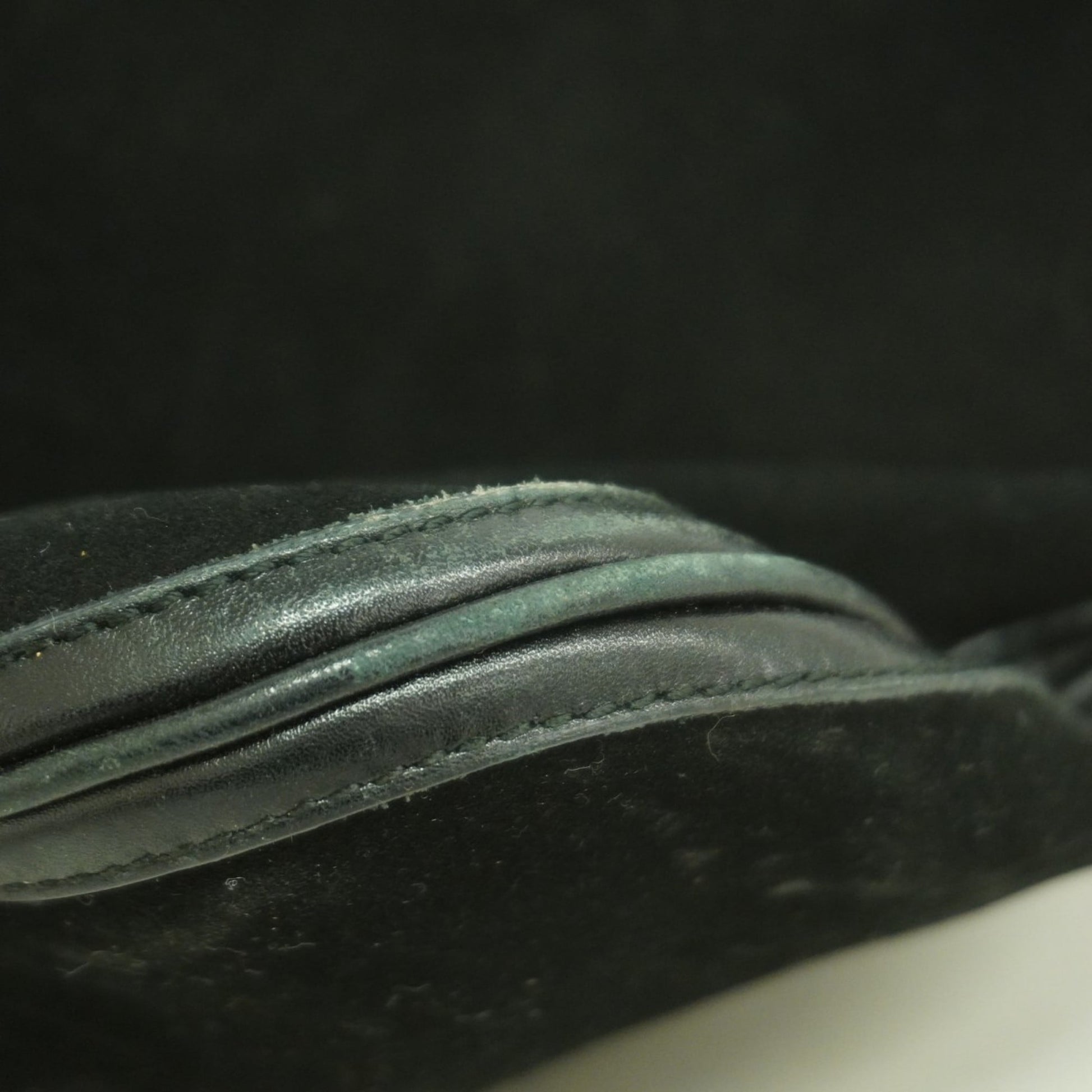 Gucci Black Suede Shoulder Bag