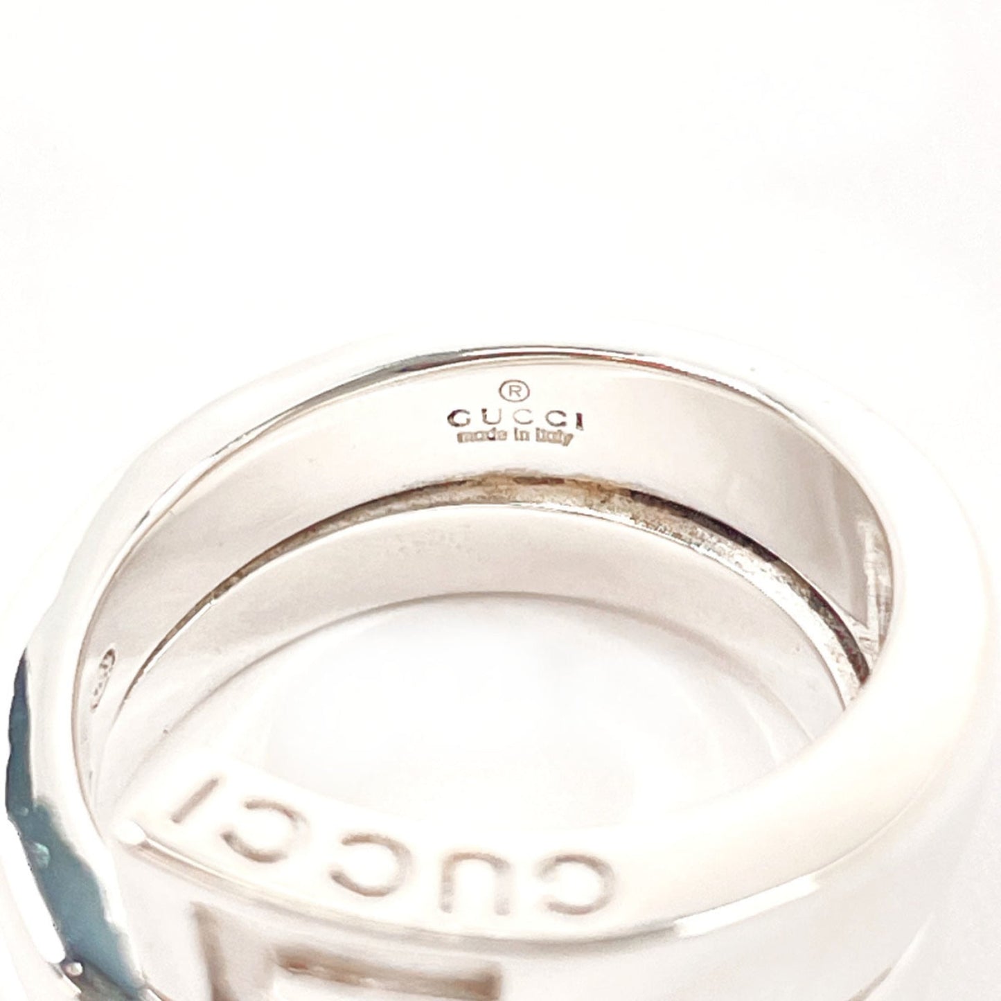 Gucci Silver Silver 925 Band Ring