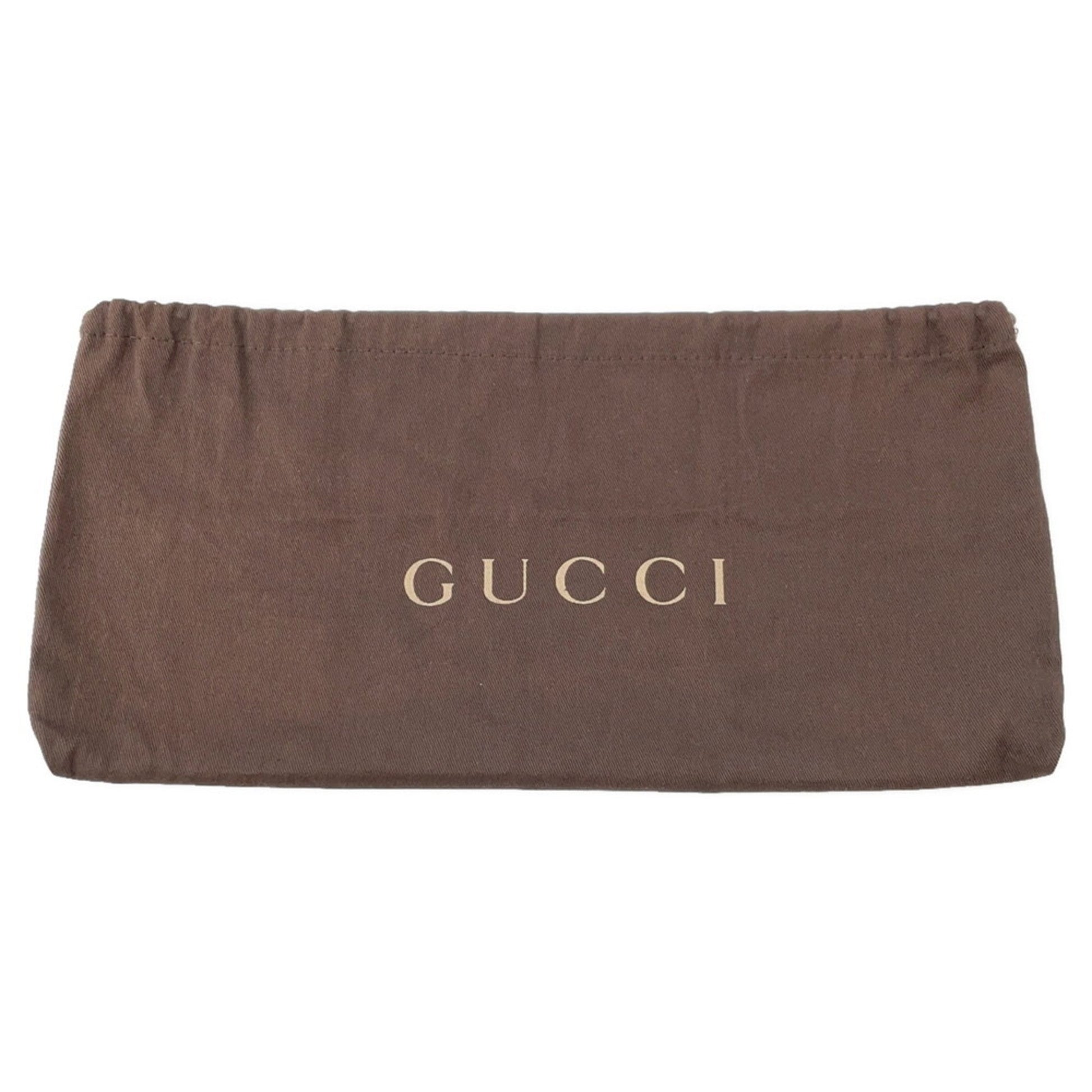 Gucci Sherry Line Black Gg Canvas Sling Bag