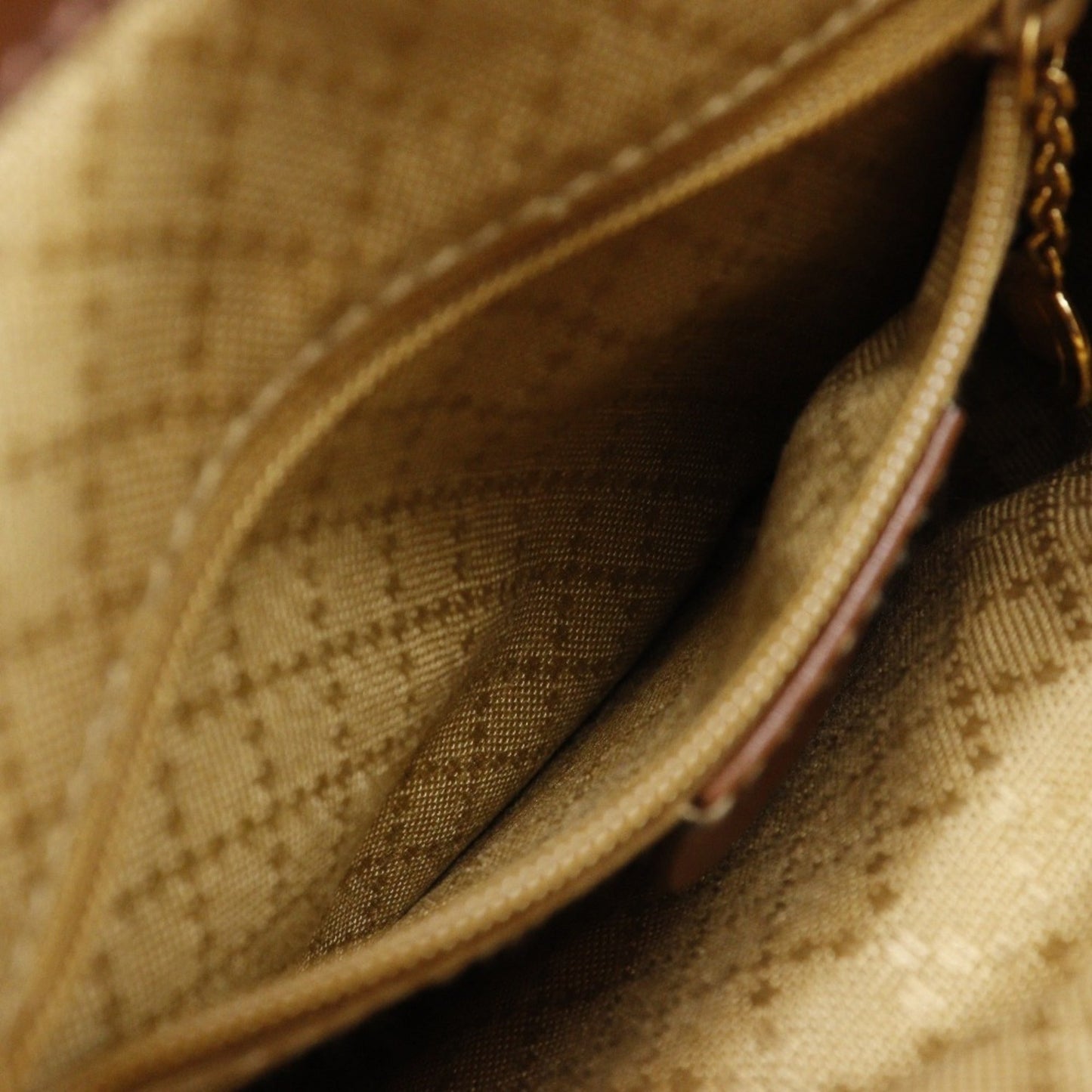 Gucci Brown Leather Backpack