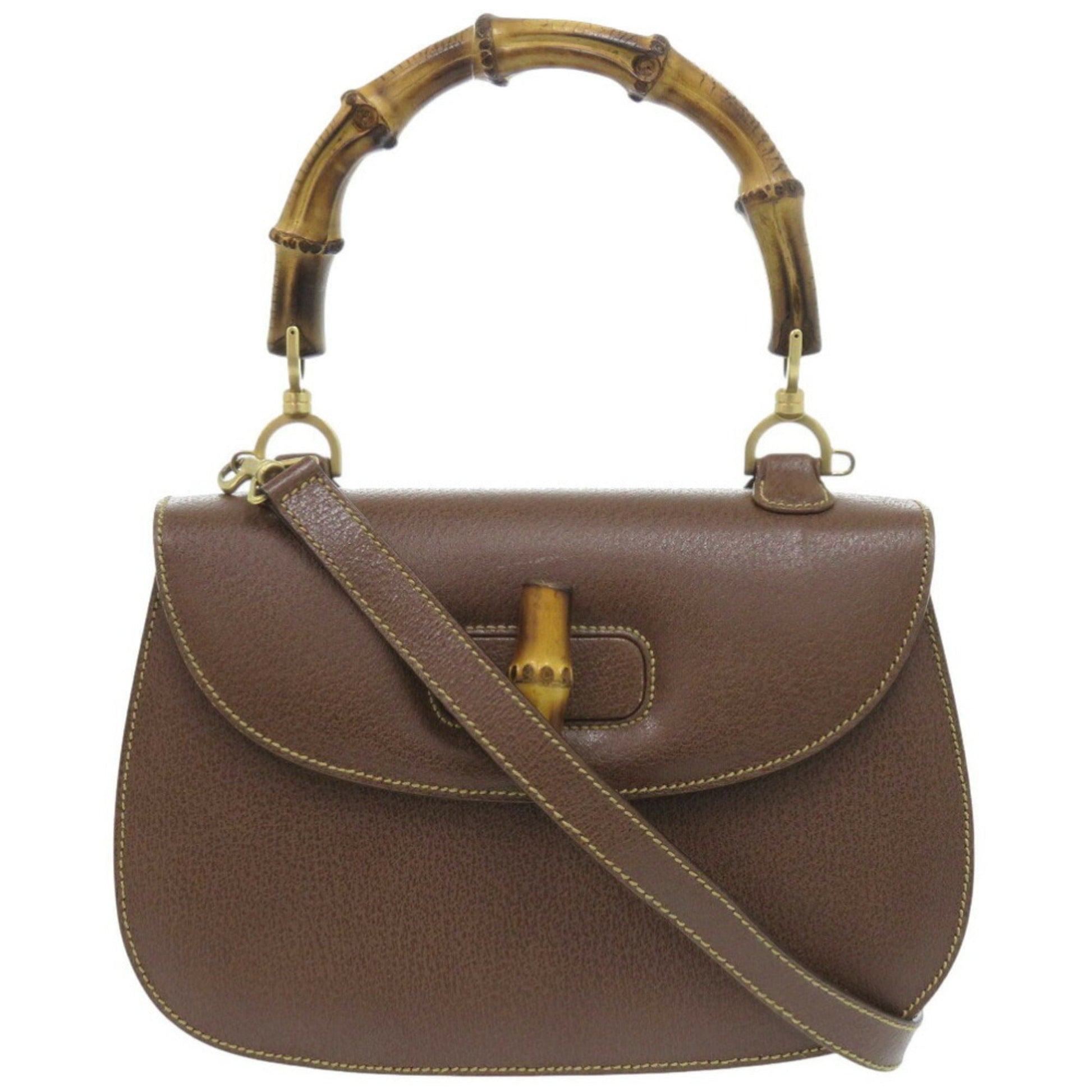 Gucci Brown Leather Handbag