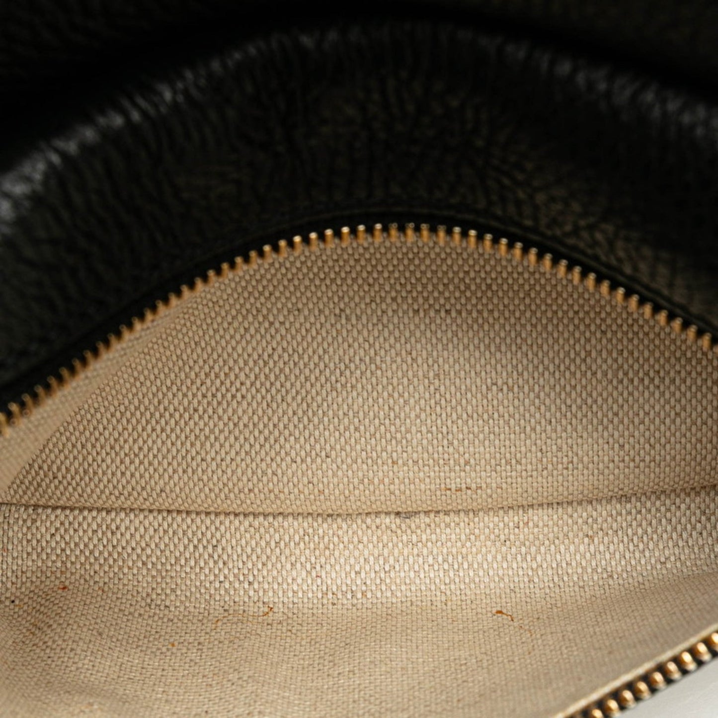 Gucci Black Leather Backpack