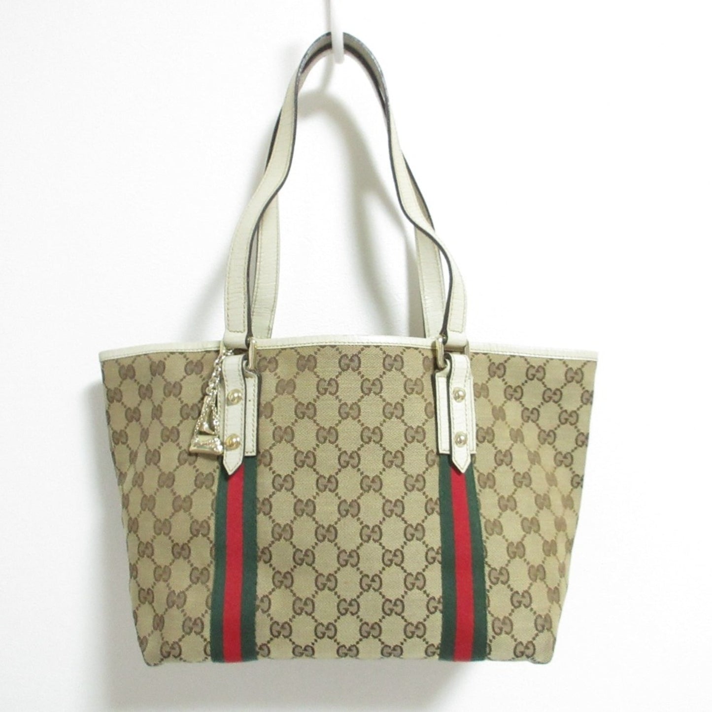 Gucci Gg Canvas Beige Gg Canvas Tote Bag