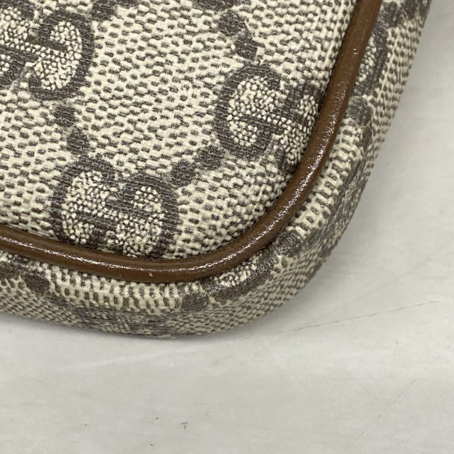 Gucci Brown Pvc Shoulder Bag