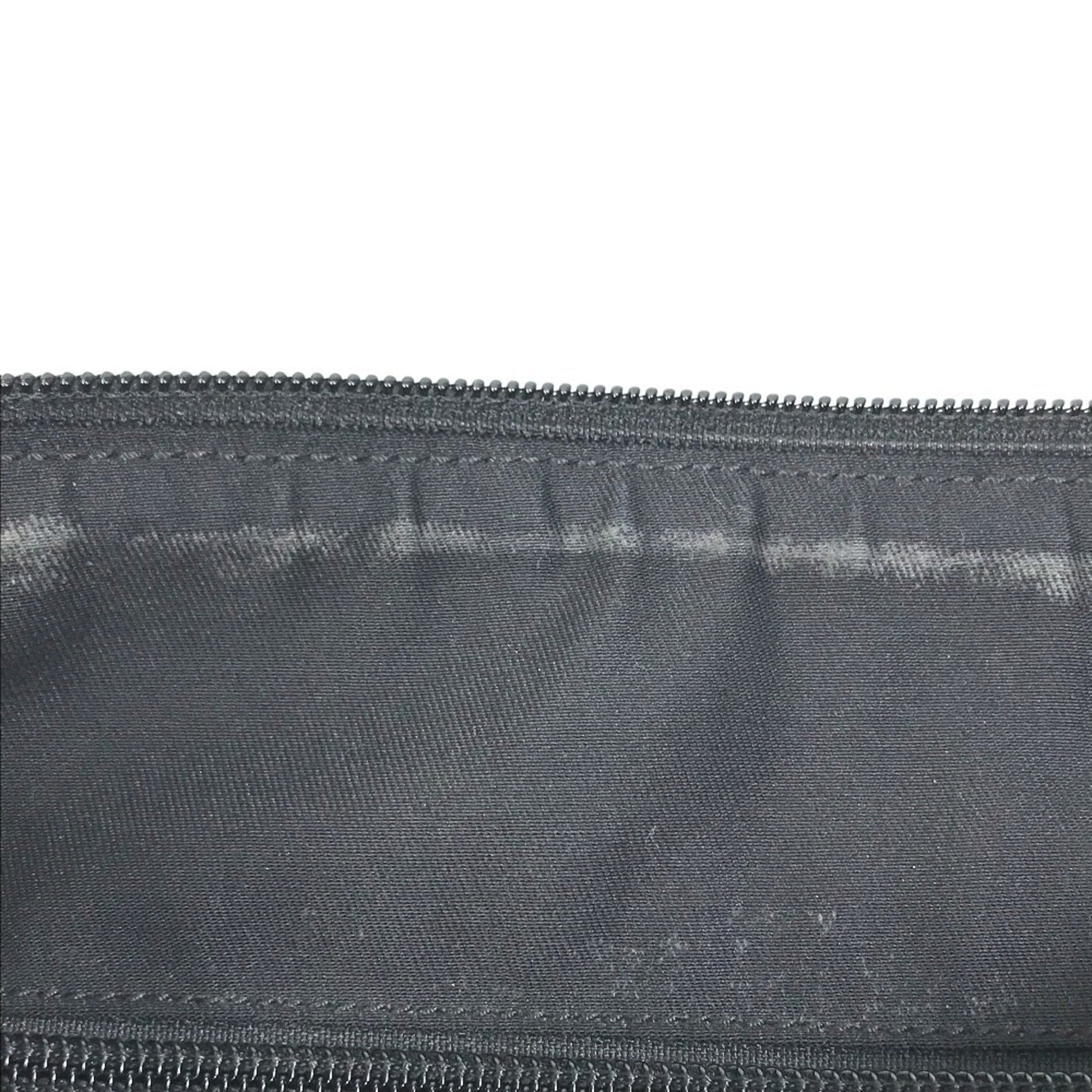 Gucci Black Gg Canvas Shoulder Bag