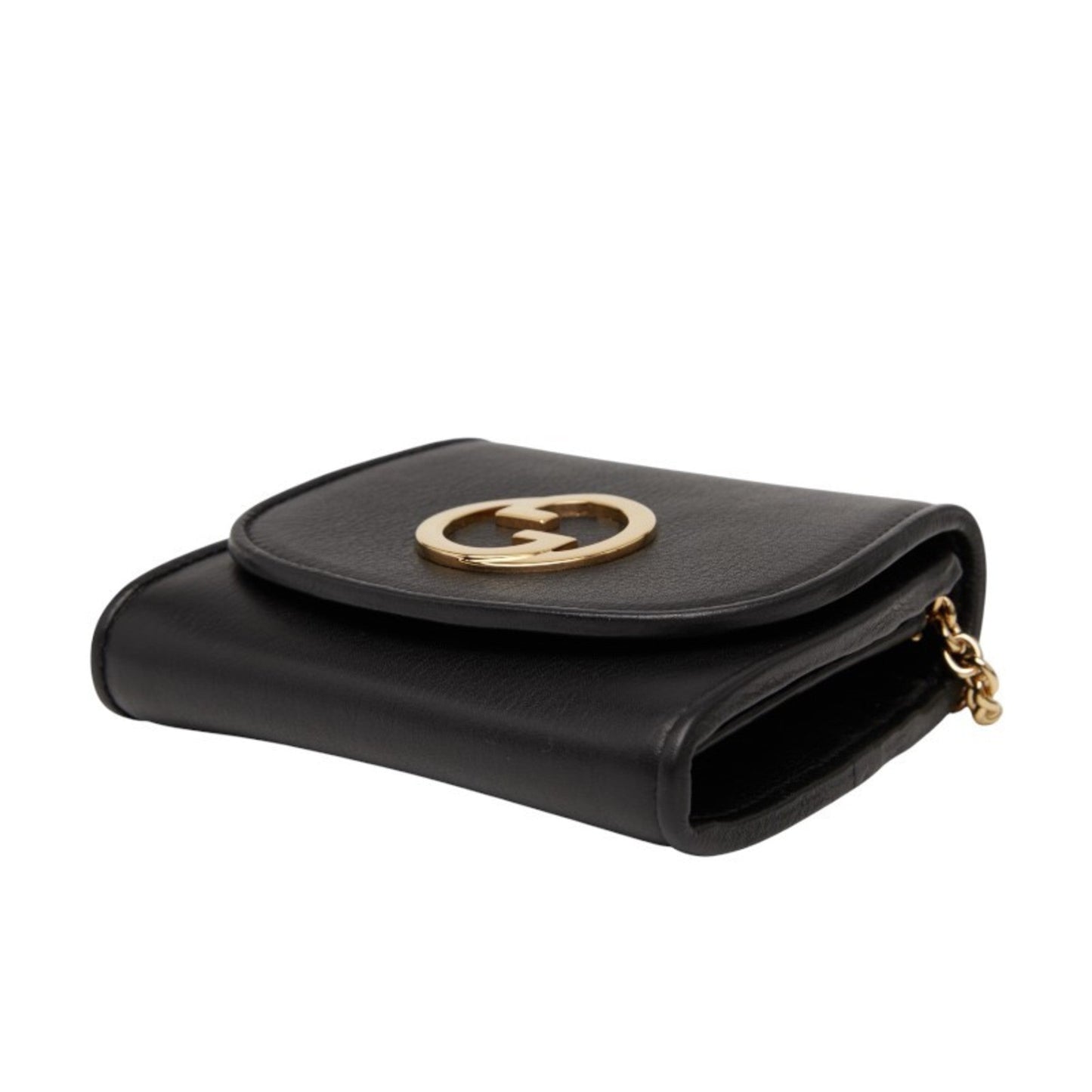 Gucci Black Leather Shoulder Bag
