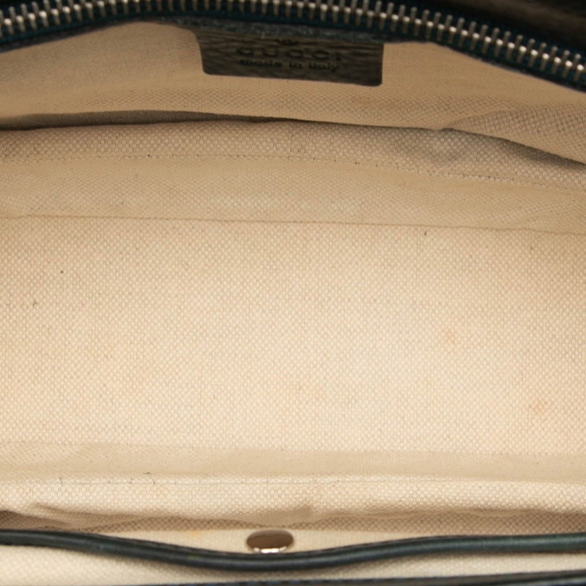 Gucci Green Leather Handbag Shoulder Bag