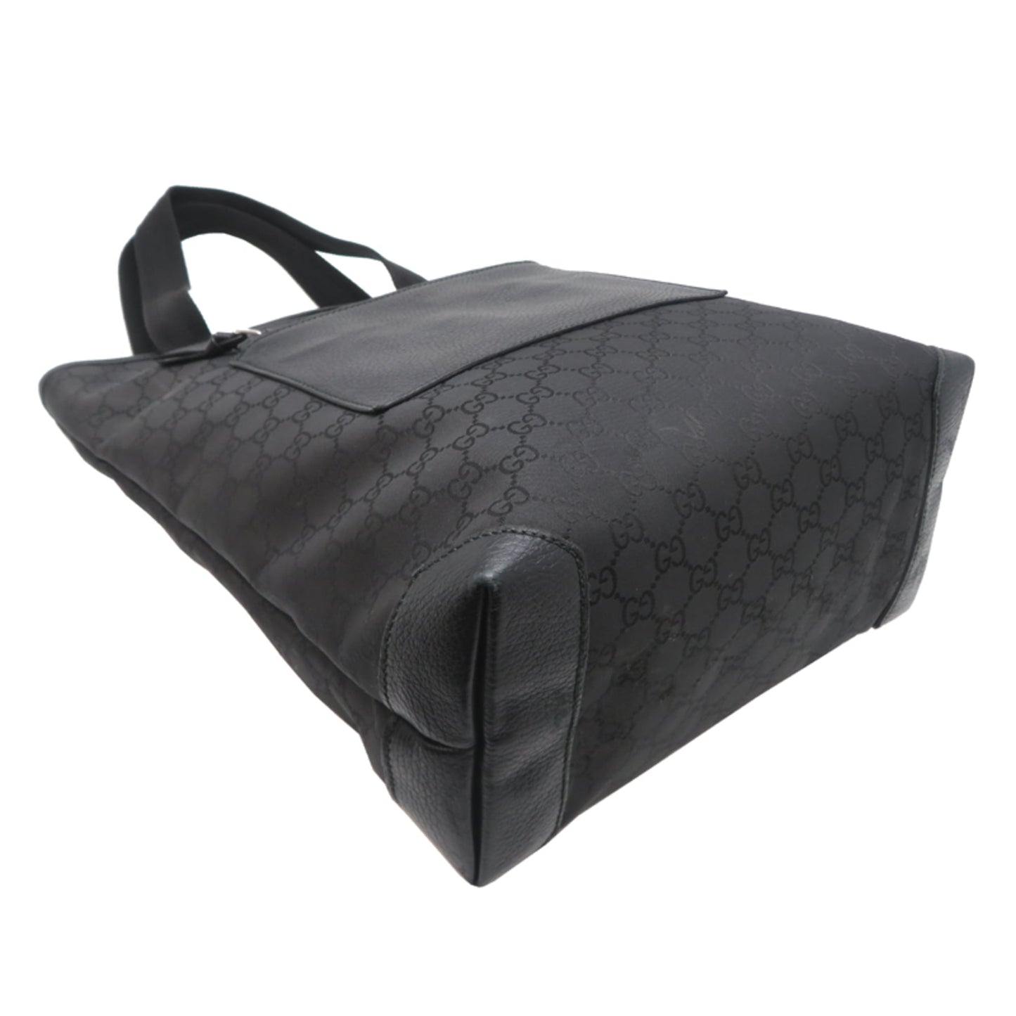 Gucci Black Nylon Tote Bag