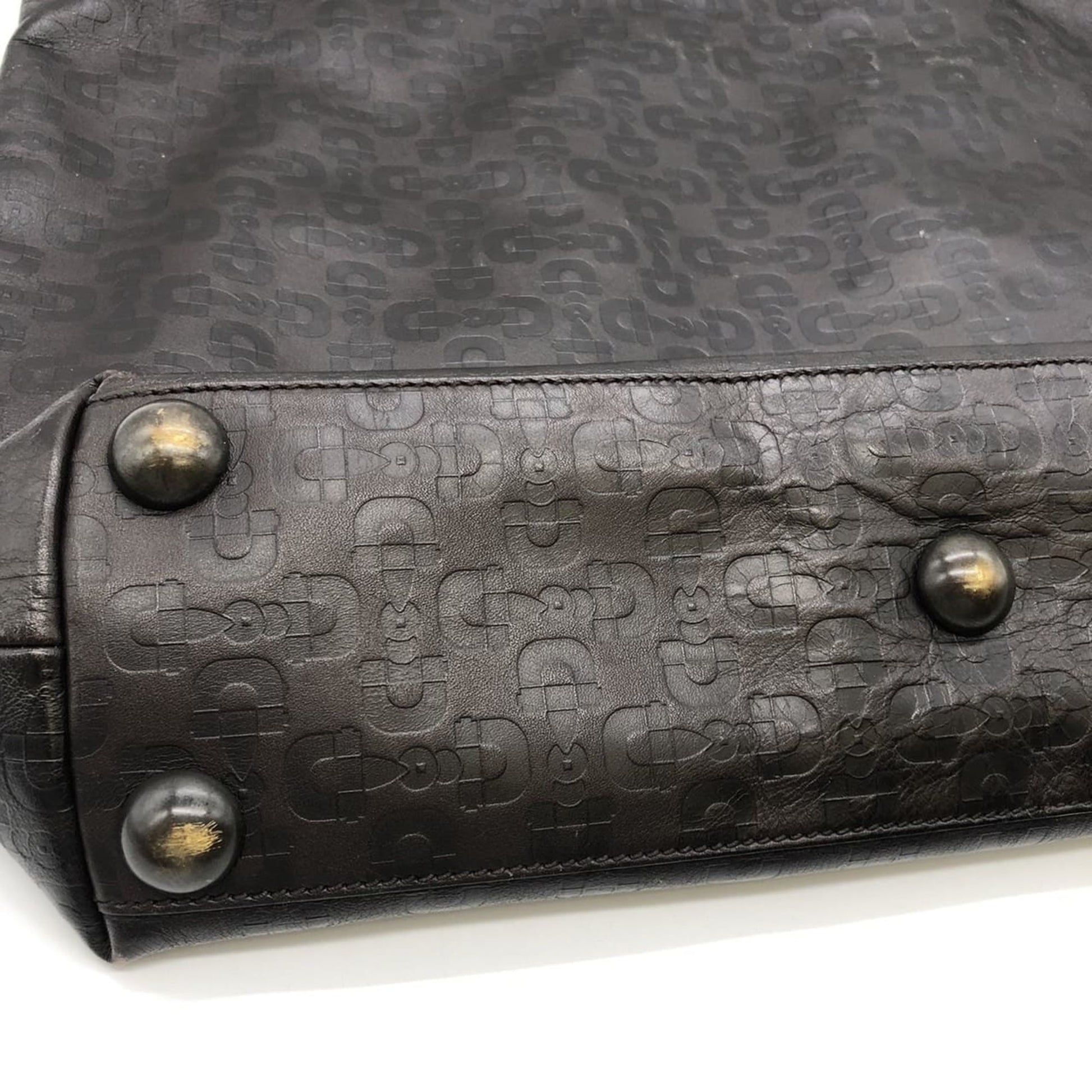 Gucci Horsebit Brown Leather Handbag Tote Bag