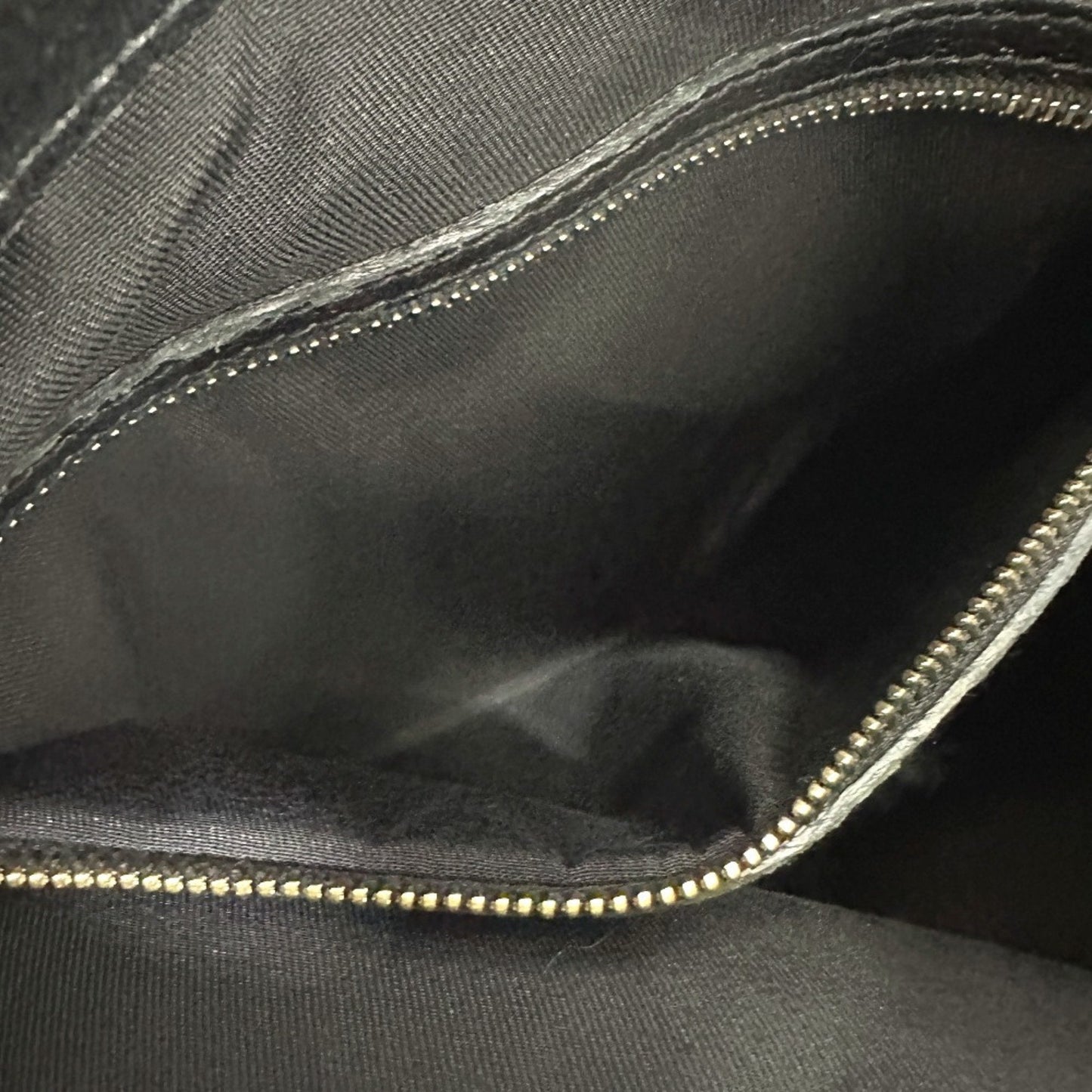Gucci Horsebit Black Gg Canvas Leather Handbag Shoulder Bag