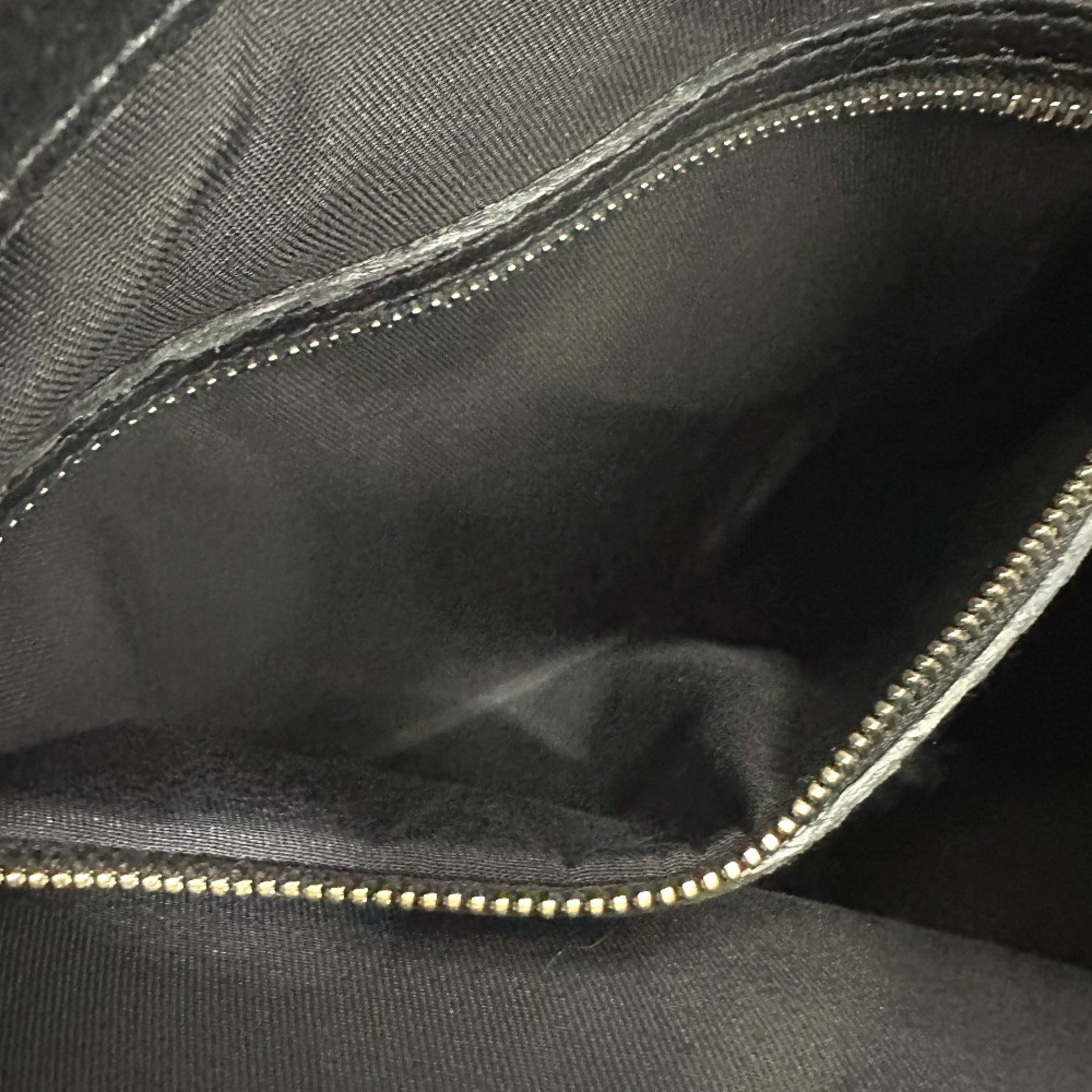 Gucci Horsebit Black Gg Canvas Leather Handbag Shoulder Bag