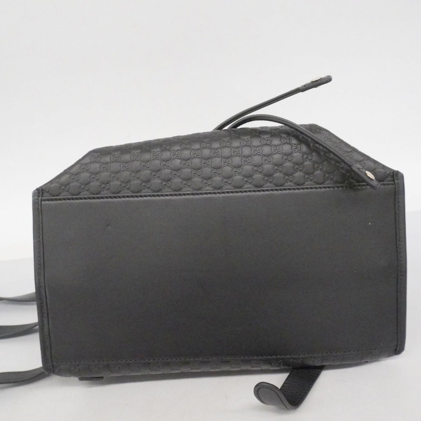 Gucci Black Leather Backpack