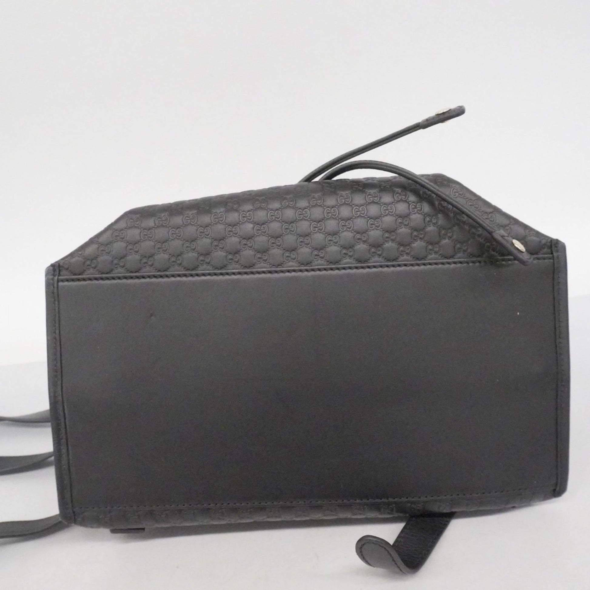 Gucci Black Leather Backpack