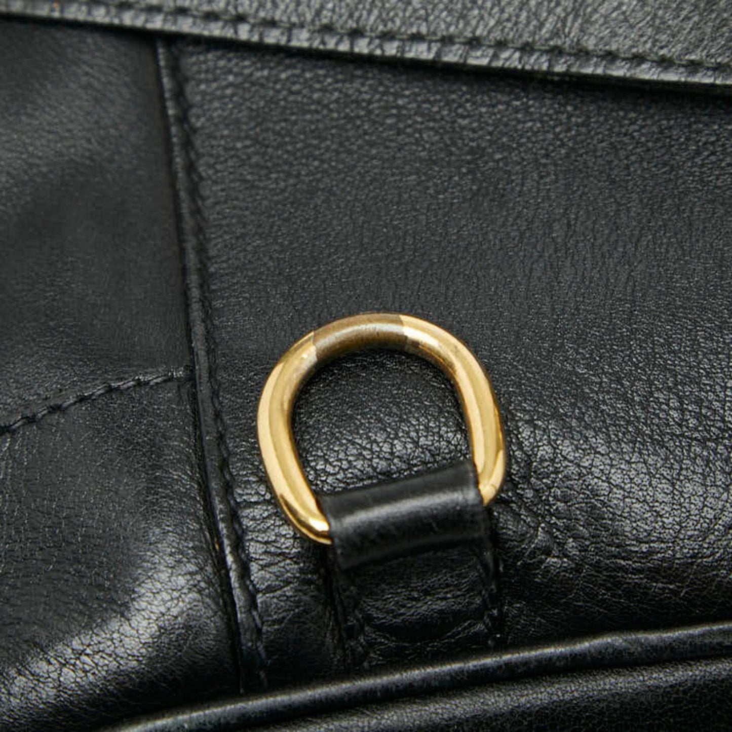 Gucci Black Leather Shoulder Bag Sling Bag