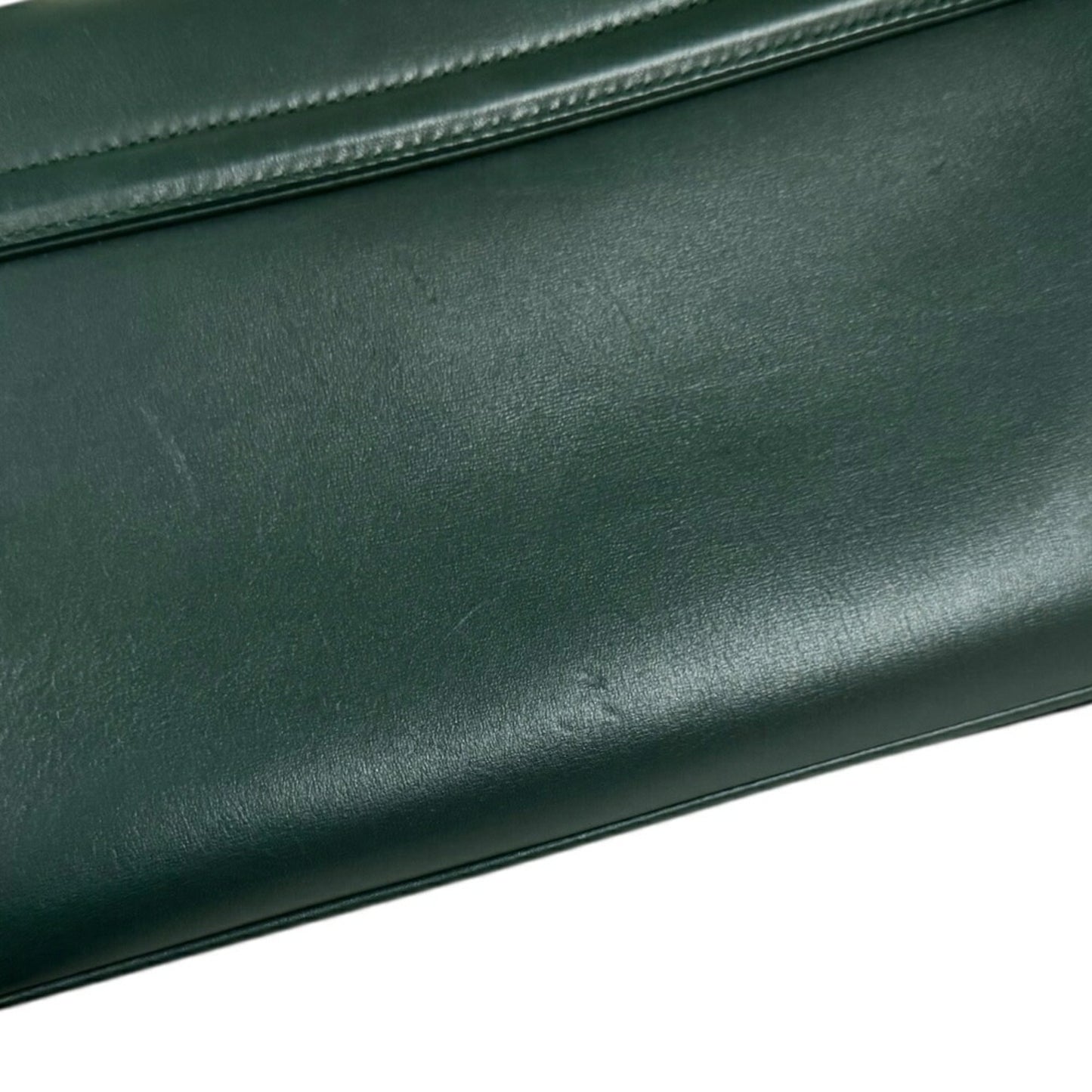 Gucci Green Leather Shoulder Bag