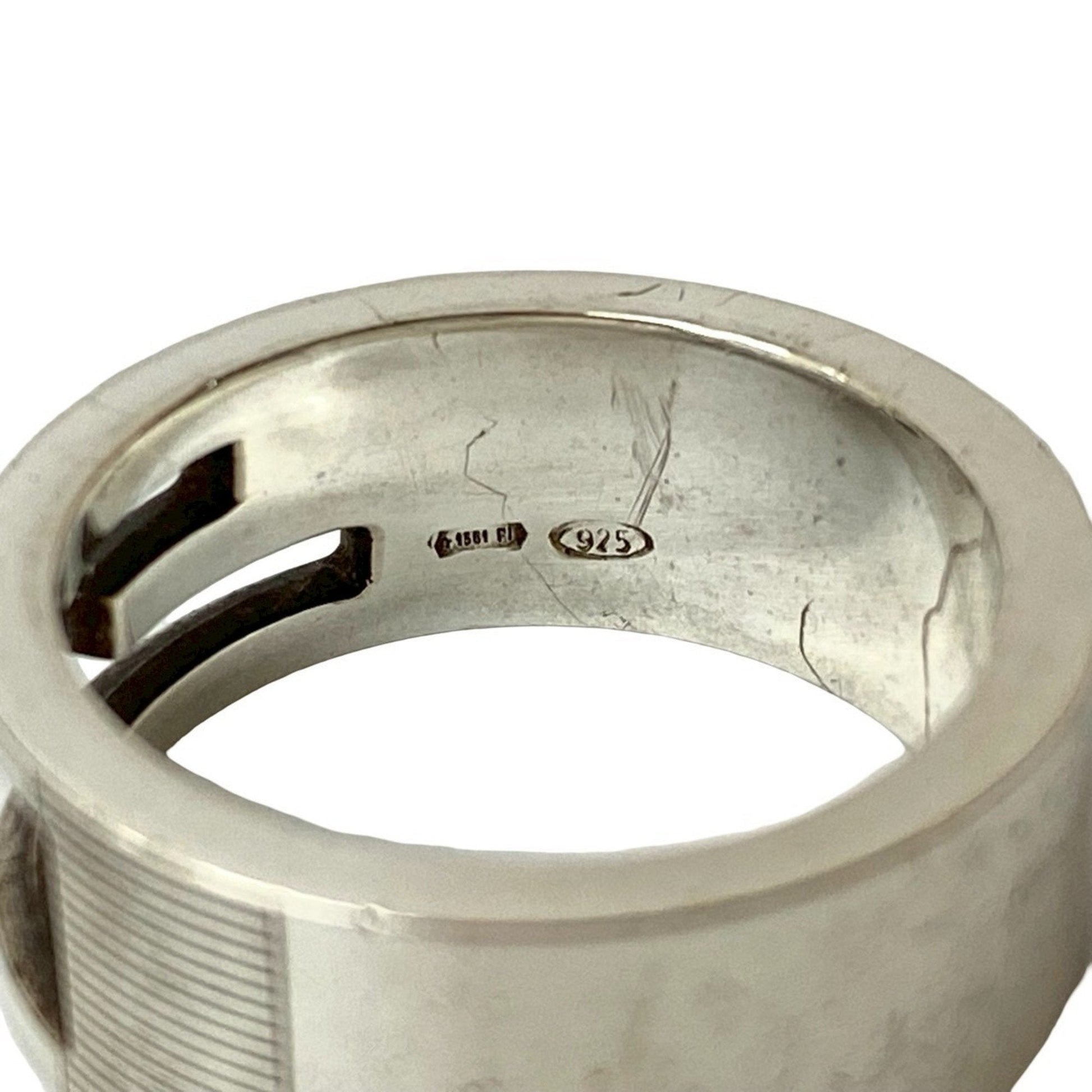 Gucci Silver Silver 925 Band Ring