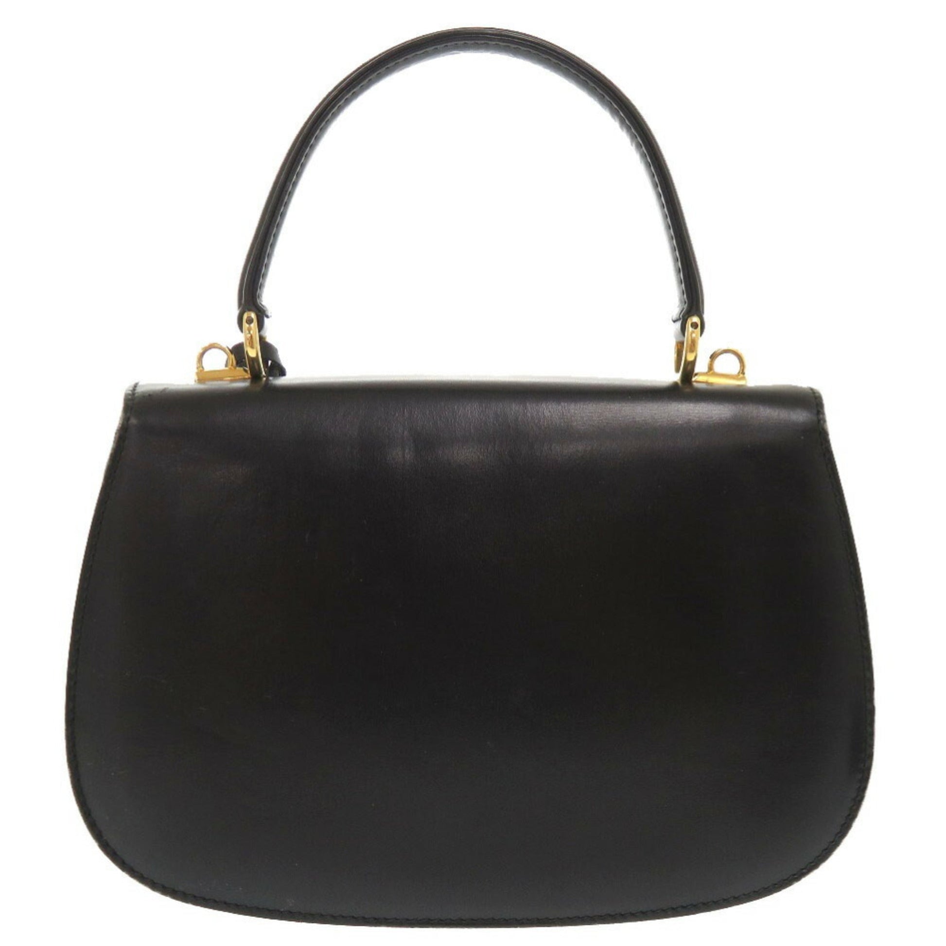 Gucci Black Leather Handbag