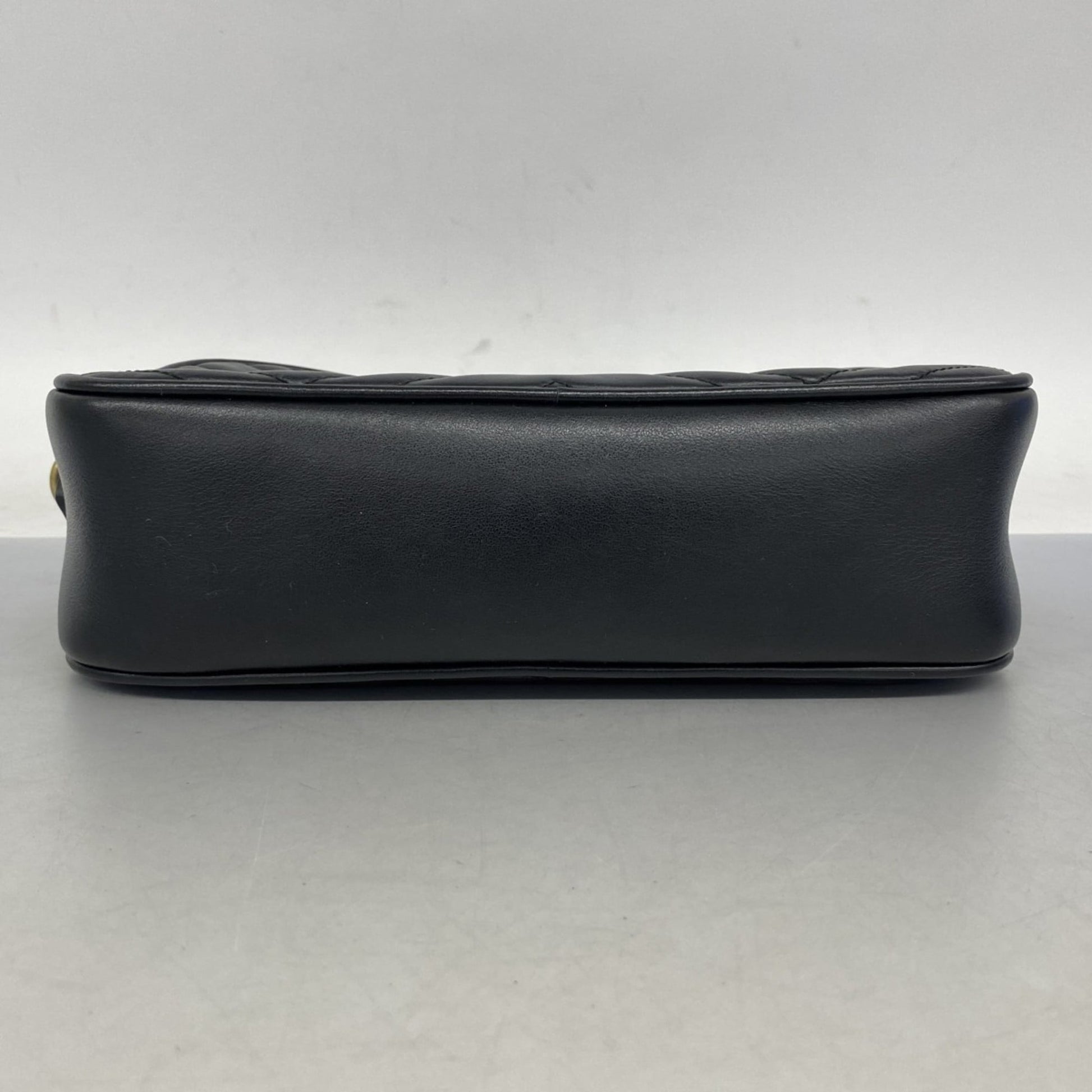 Gucci Black Leather Shoulder Bag