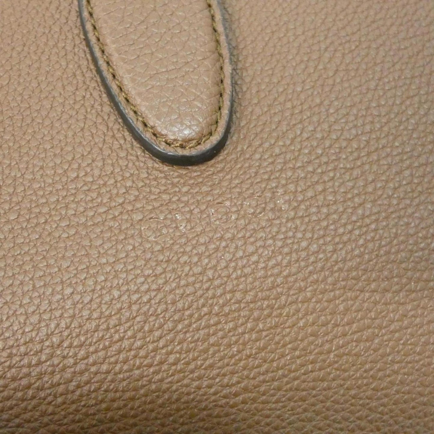 Gucci Light Brown Leather Handbag