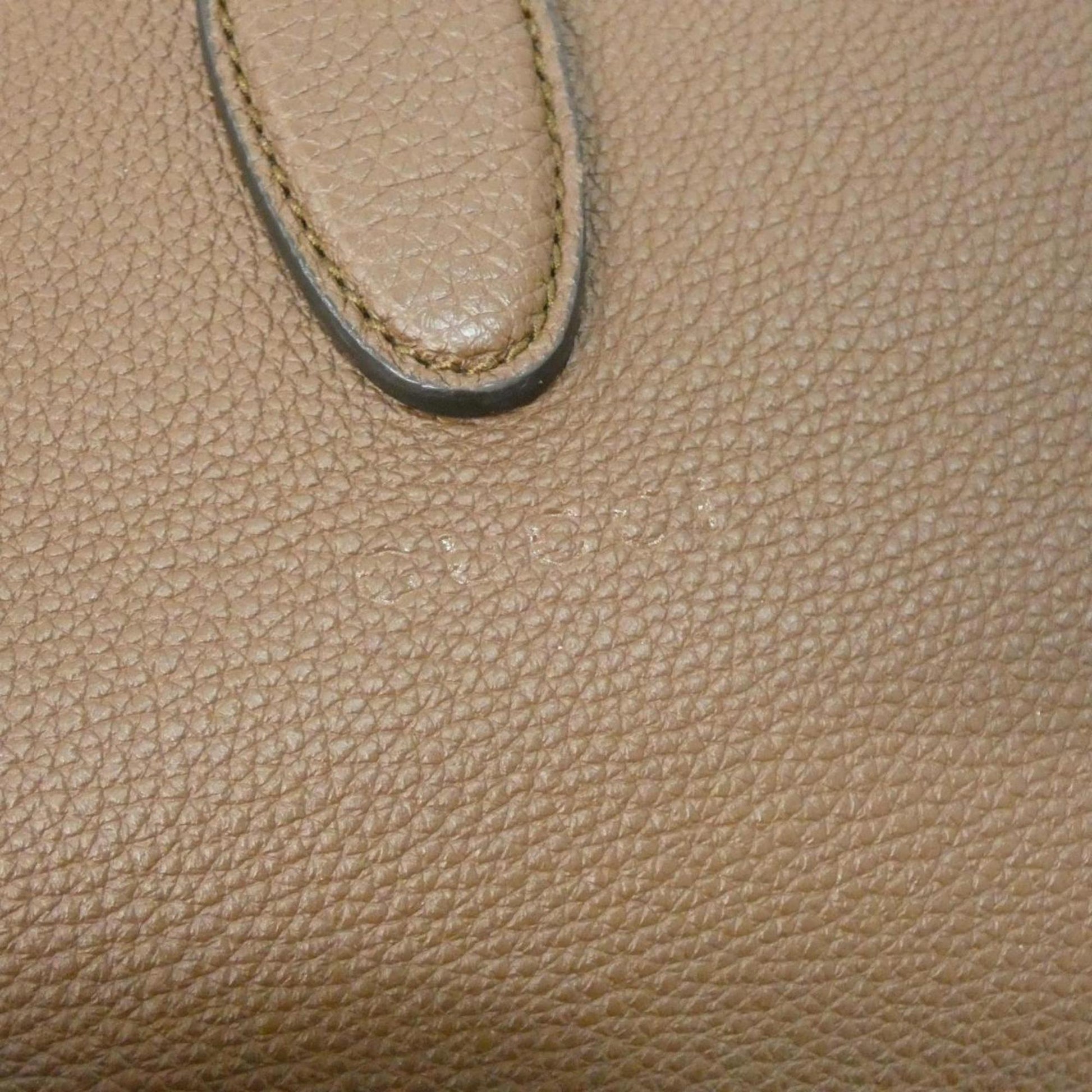Gucci Light Brown Leather Handbag