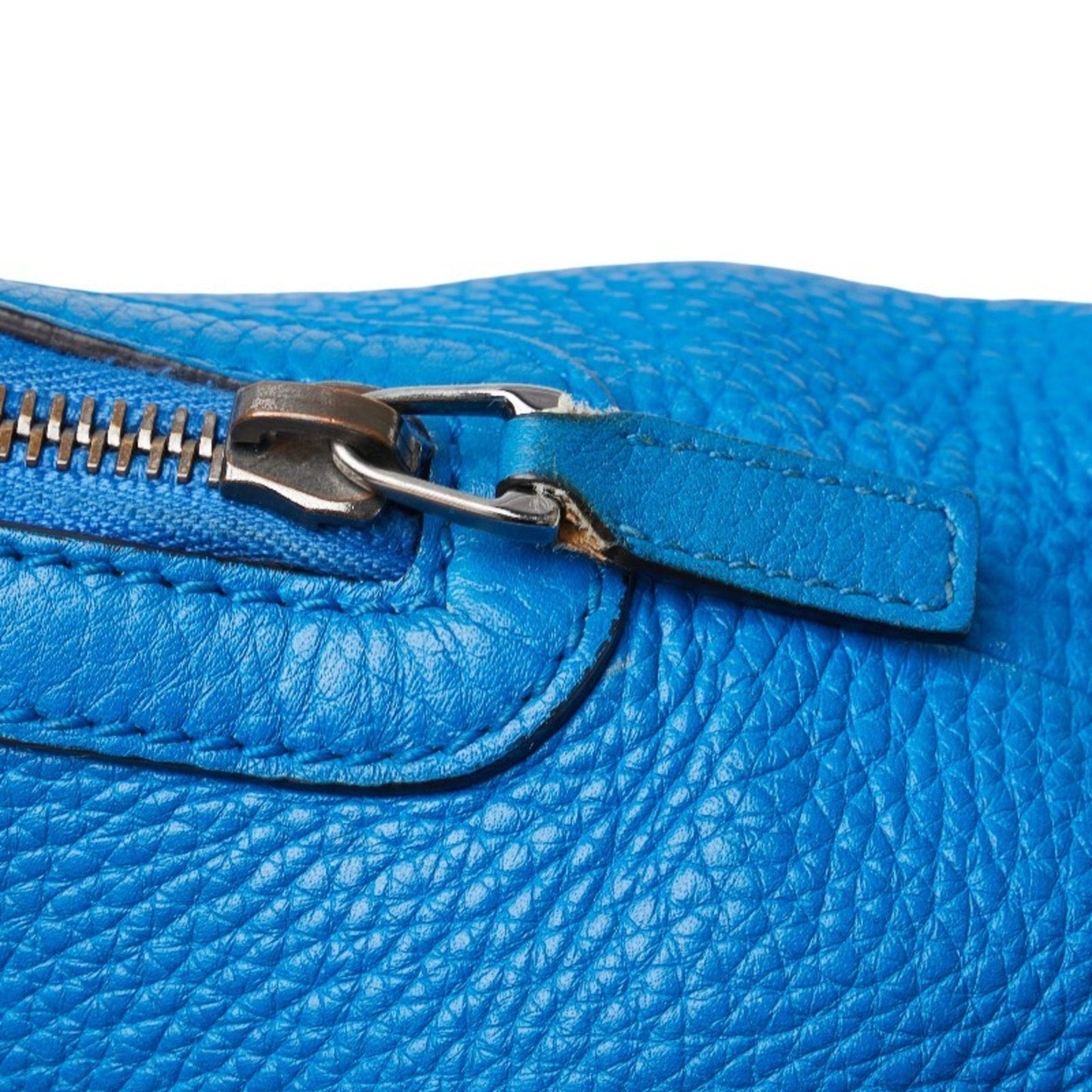 Gucci Blue Leather Handbag Shoulder Bag