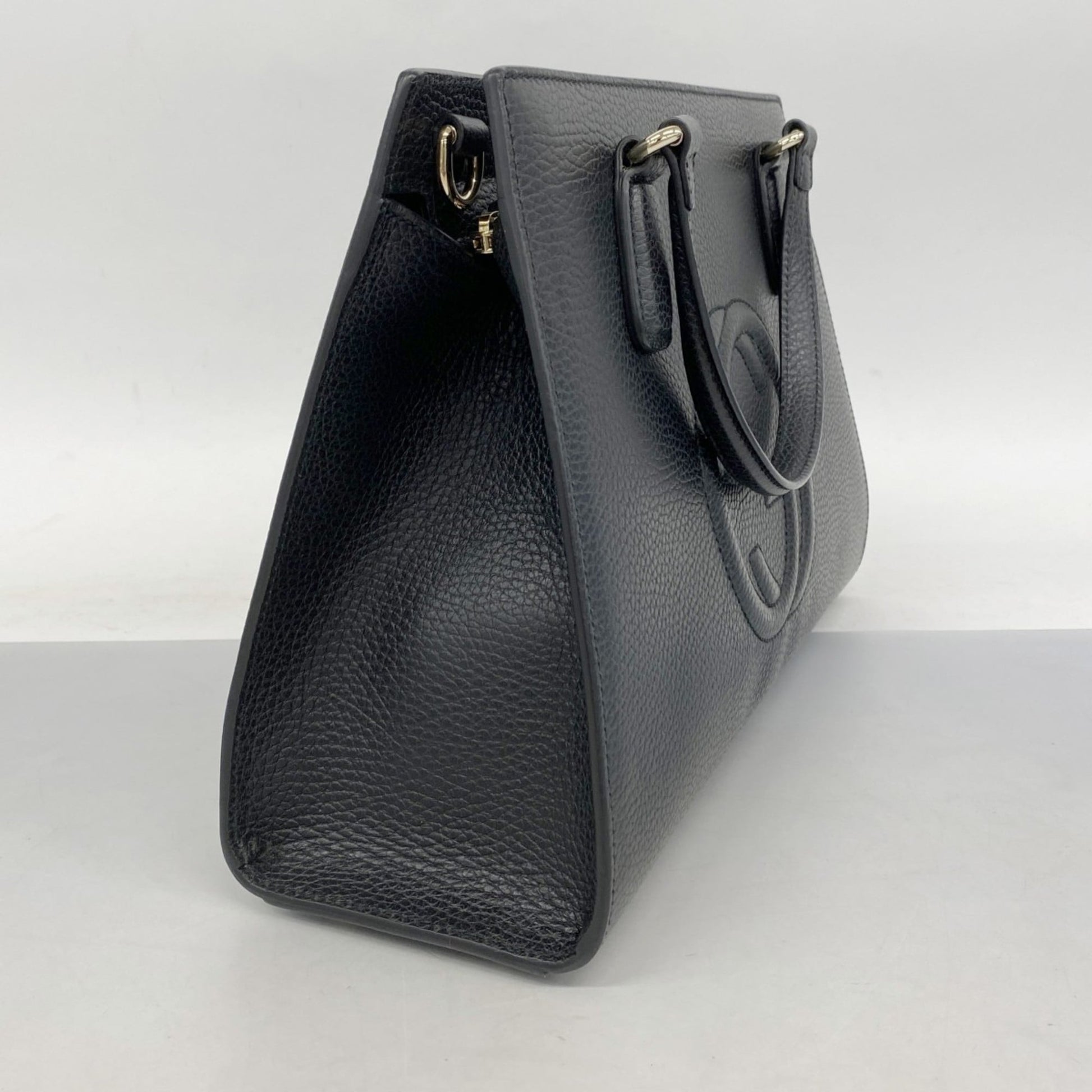 Gucci Black Leather Handbag