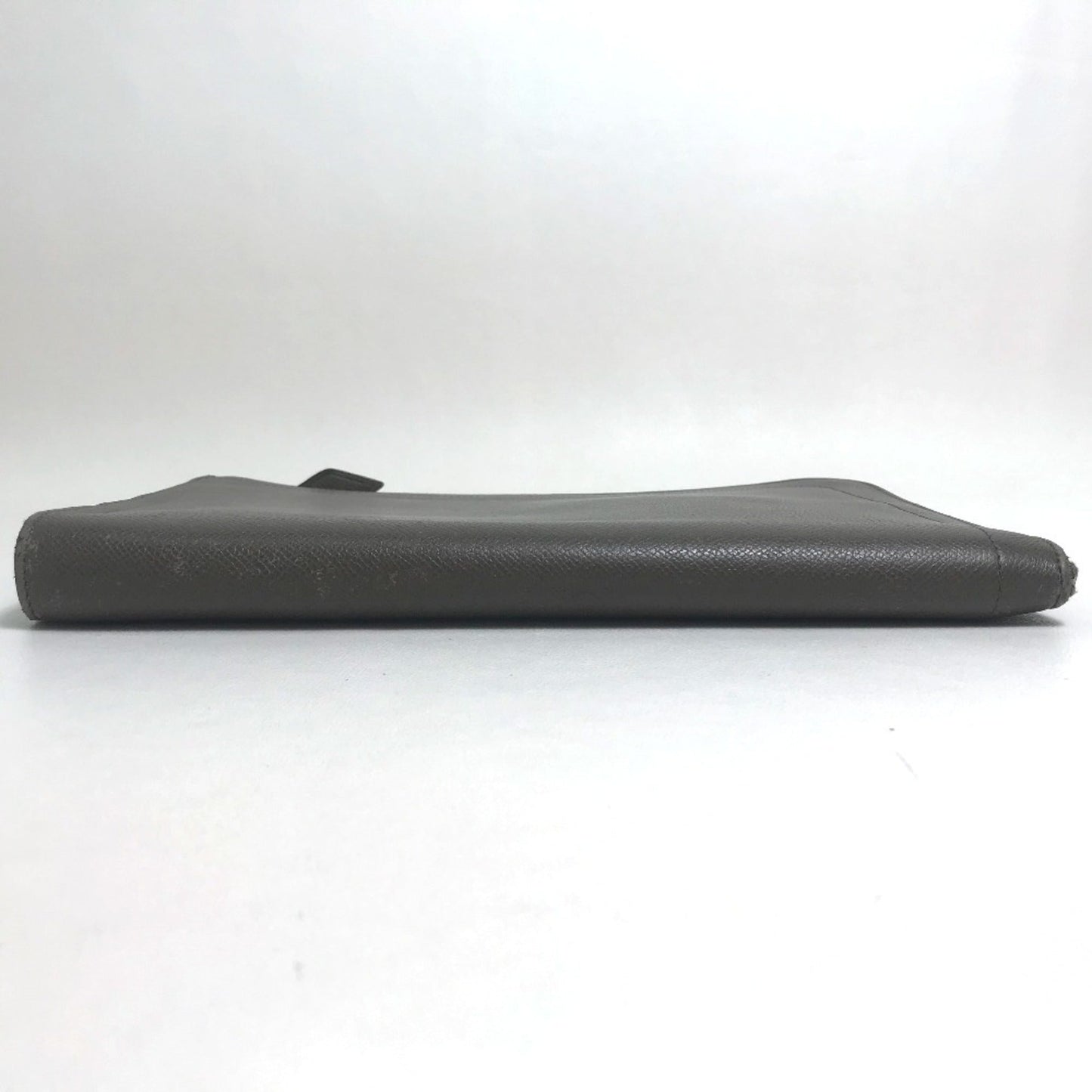 Hermes Kara Etoupe Epsom Clutch Bag Leather Gray