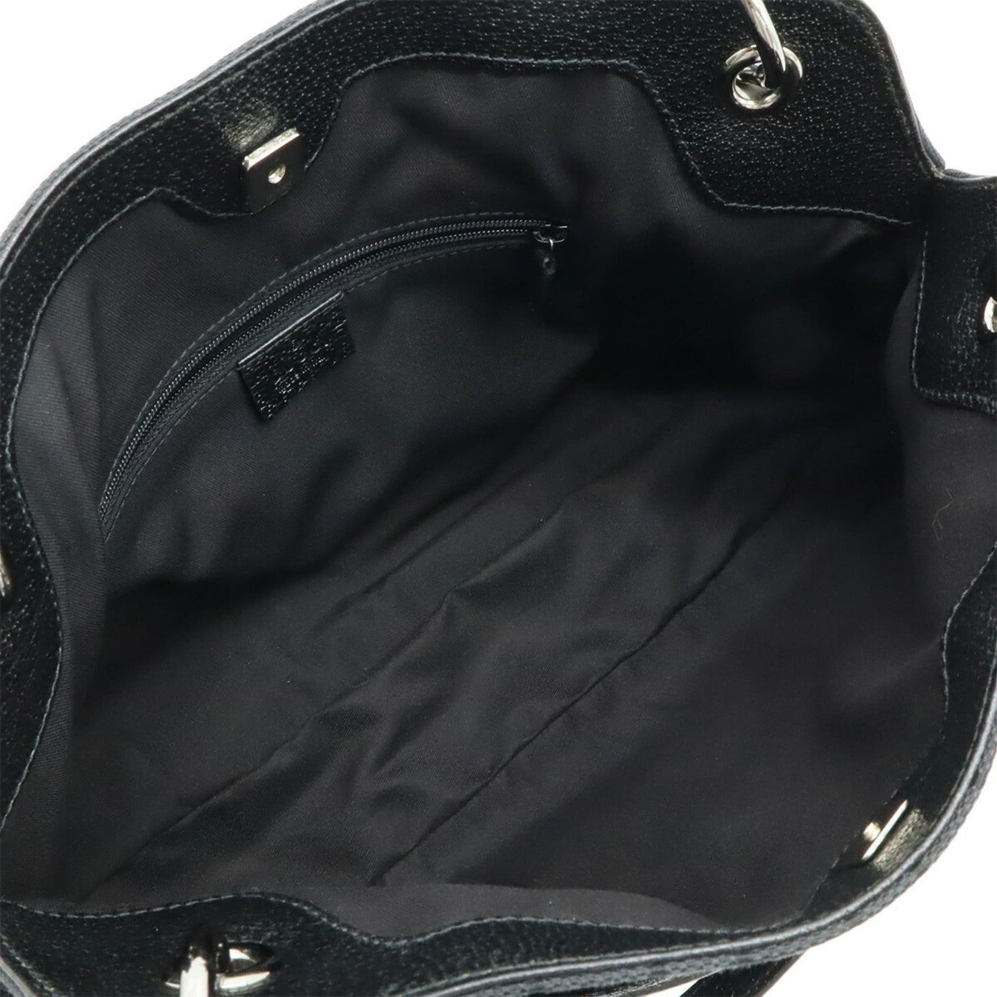 Gucci Black Gg Canvas Shoulder Bag Tote Bag