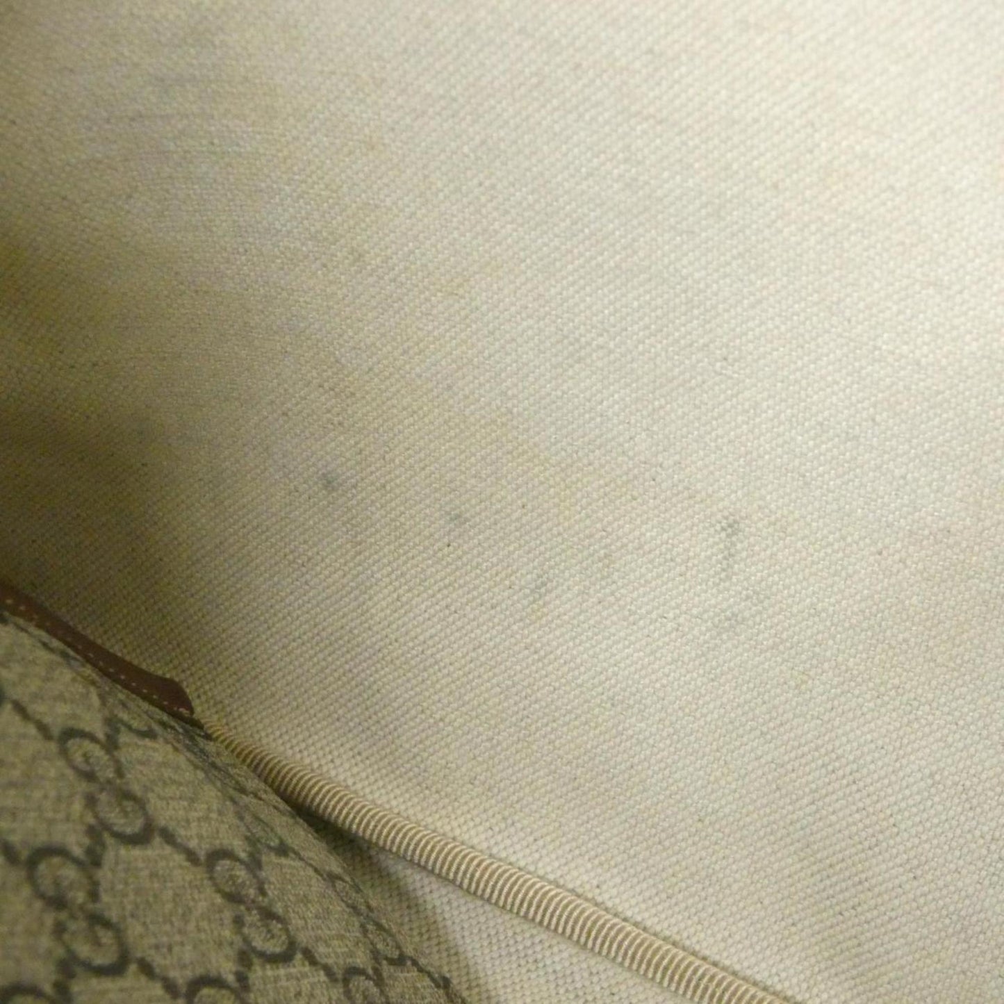 Gucci Beige Brown Gg Plus Shoulder Bag