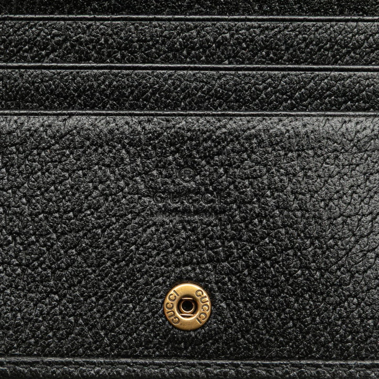 Gucci Black Leather Fanny Pack