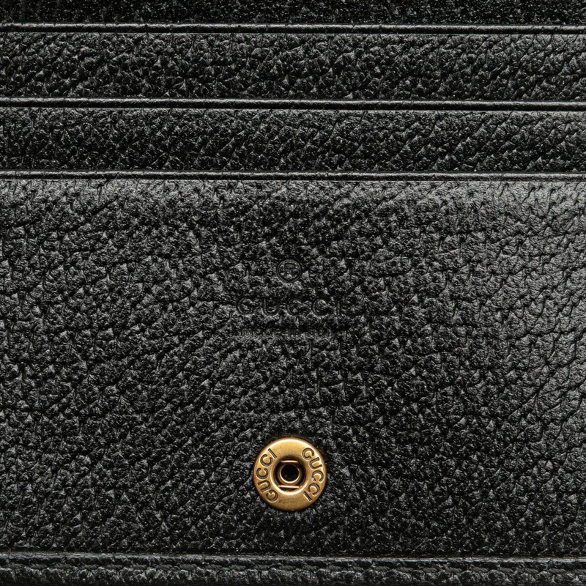 Gucci Black Leather Fanny Pack
