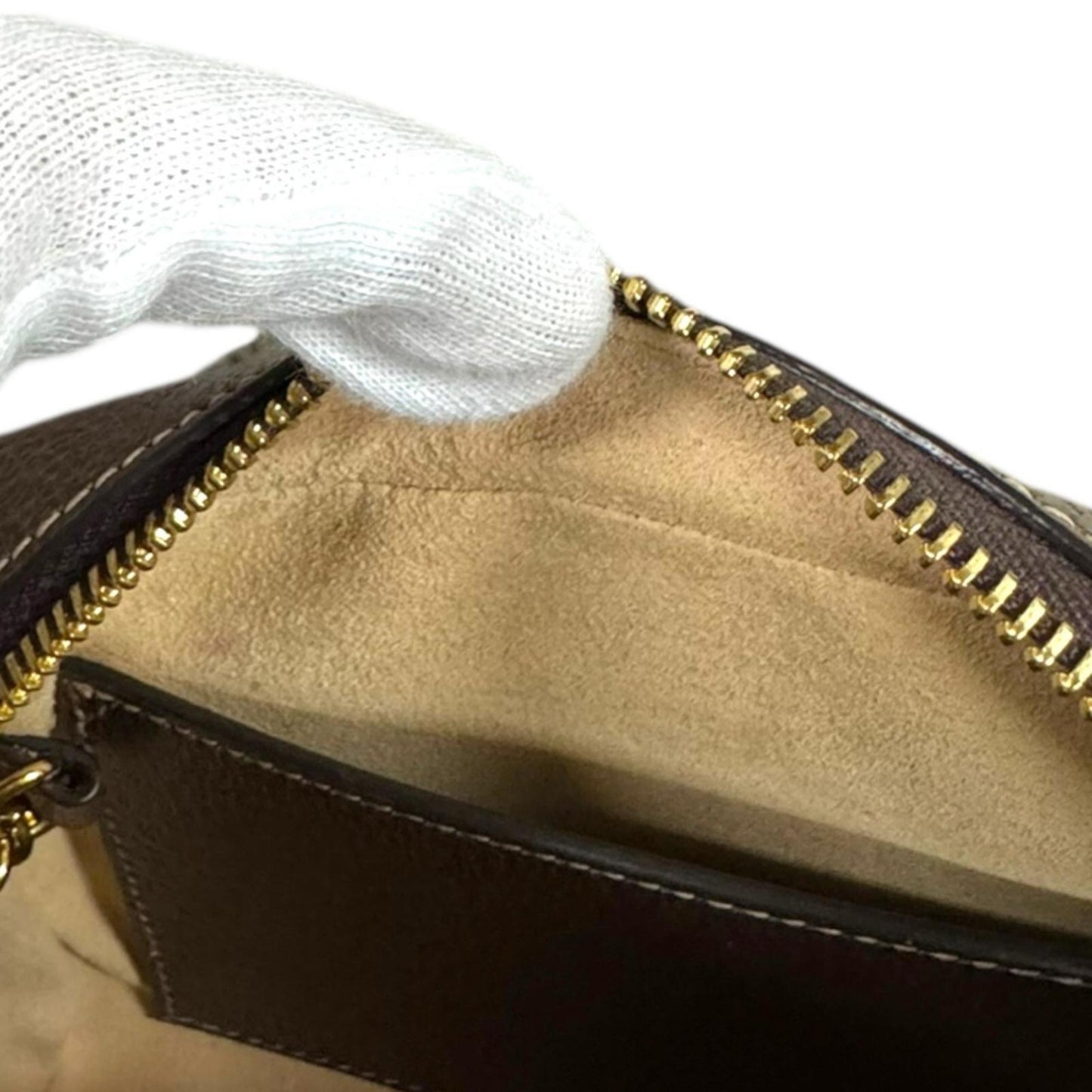 Gucci Brown Gg Supreme Canvas Shoulder Bag