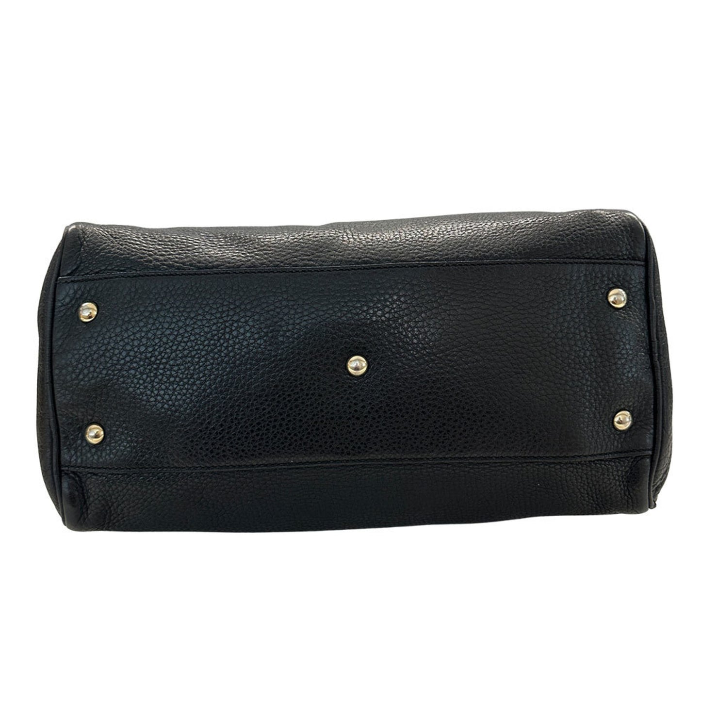 Gucci Black Leather Handbag Shoulder Bag