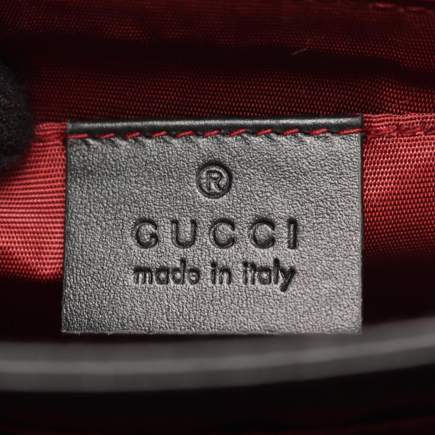 Gucci Black Leather Shoulder Bag