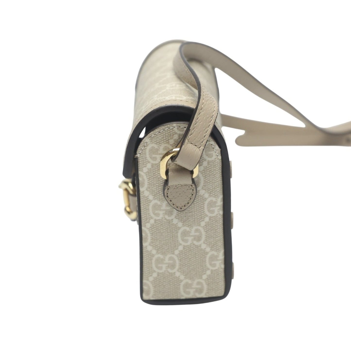 Gucci Beige Pvc Shoulder Bag