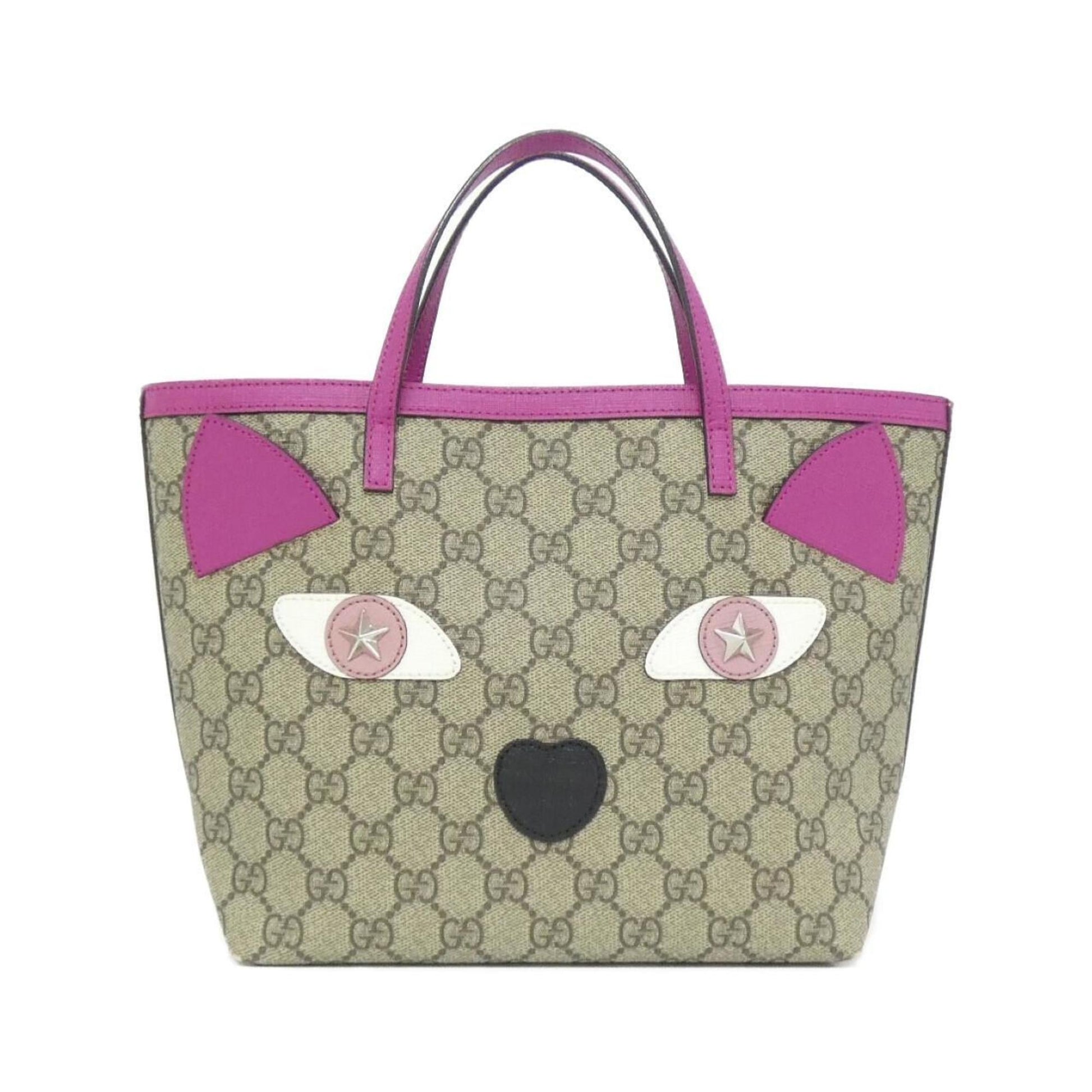 Gucci Beige Gg Supreme Handbag