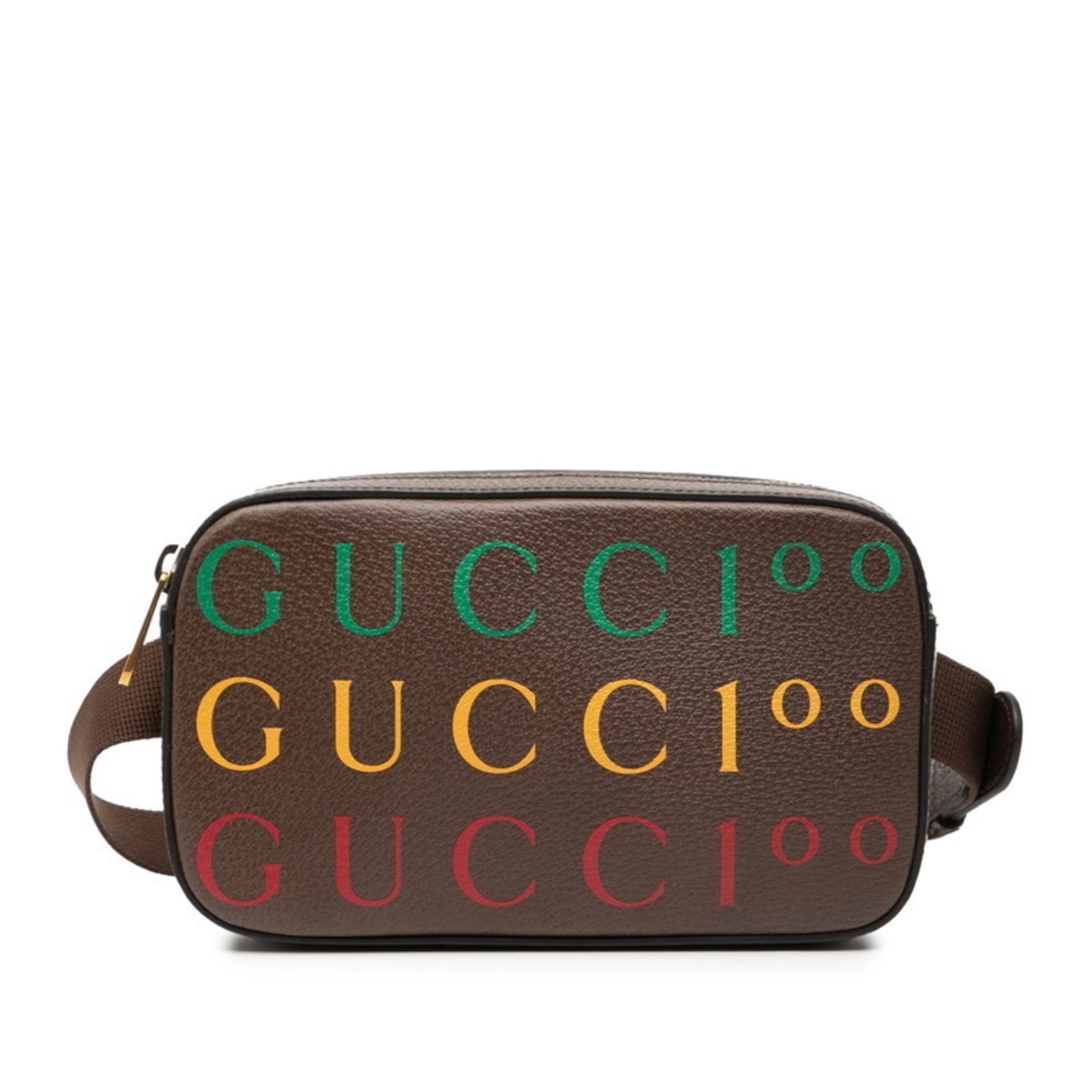 Gucci Brown Leather Fanny Pack