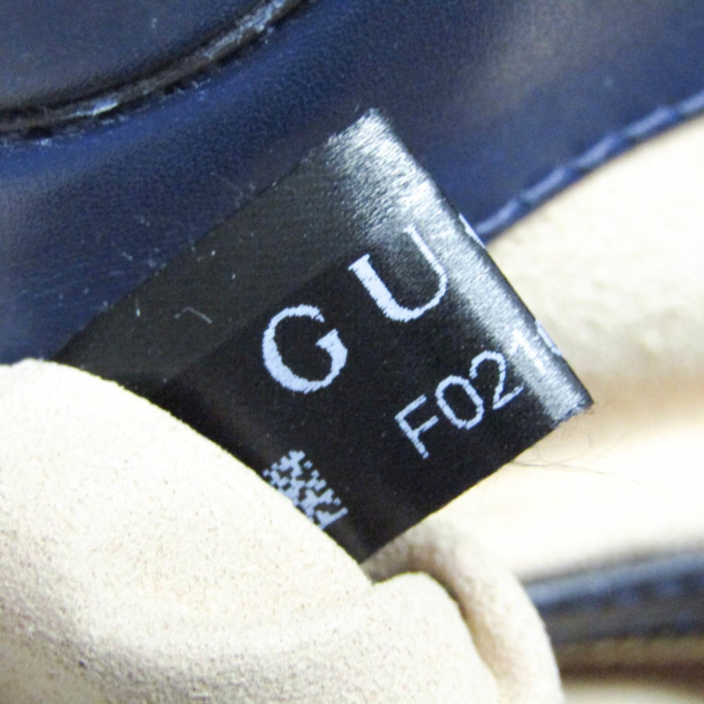 Gucci Guccissima Blue Leather Handbag Shoulder Bag