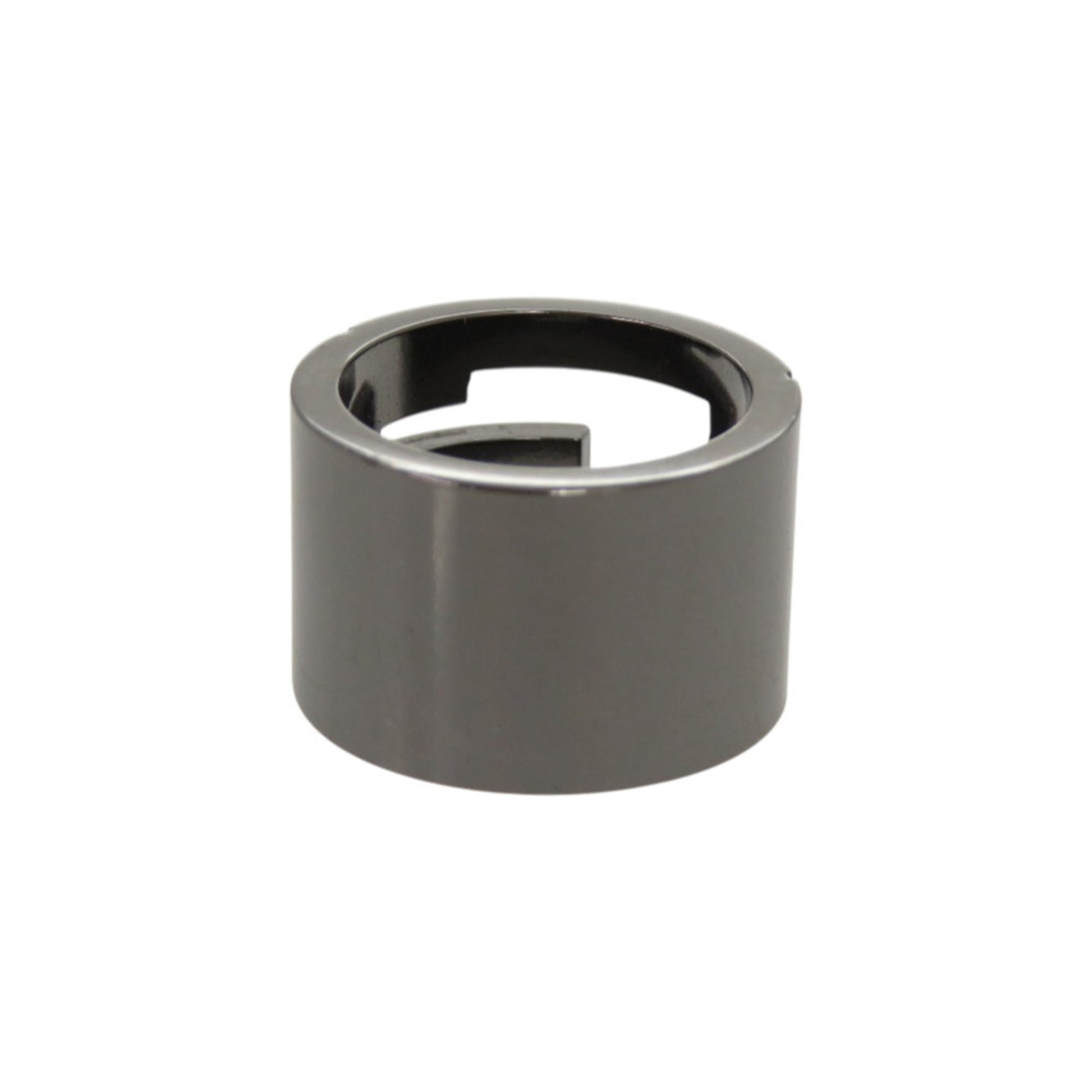 Gucci Gunmetal Silver 925 Band Ring